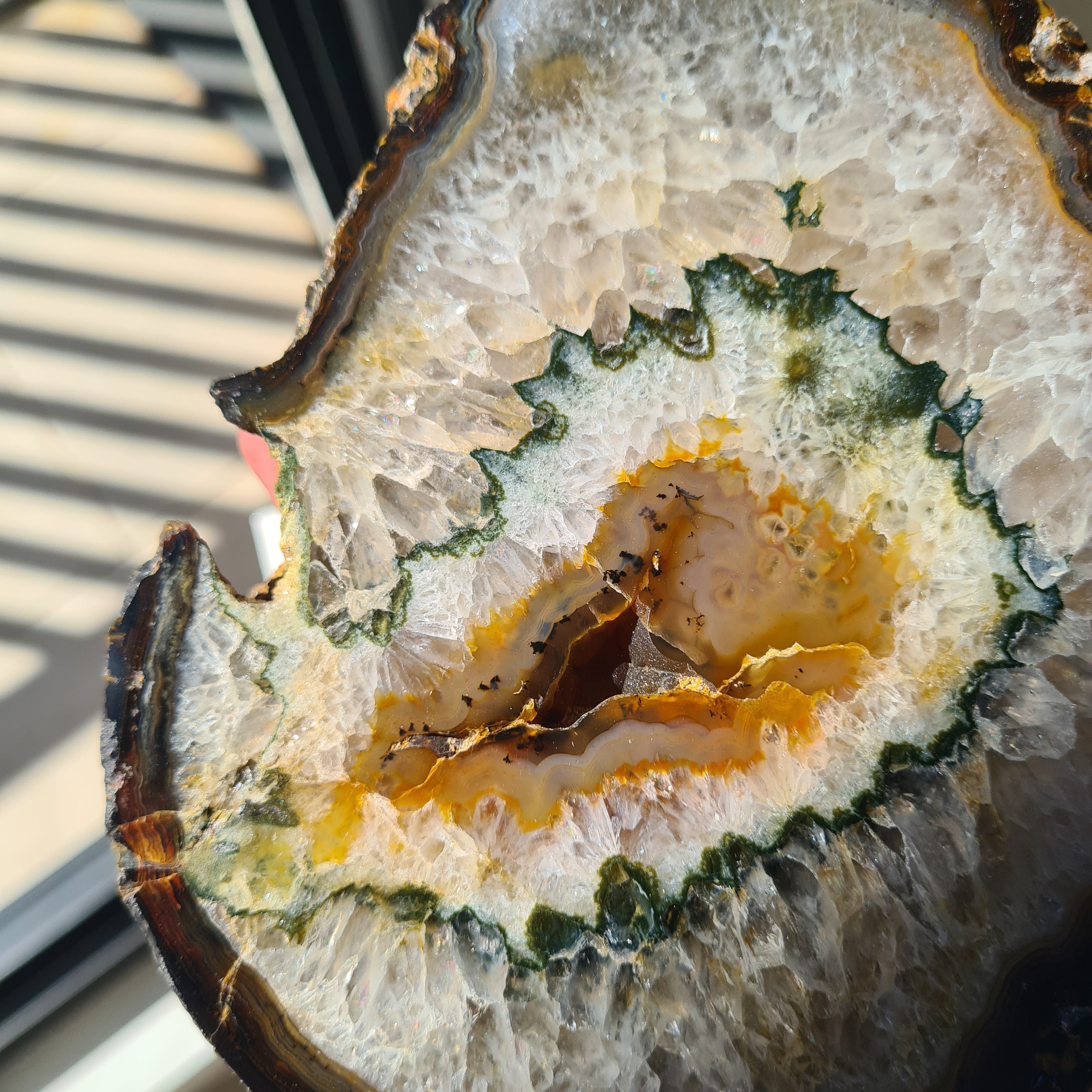 Agate Portal | One Side Polished | 960 g | 16 cm