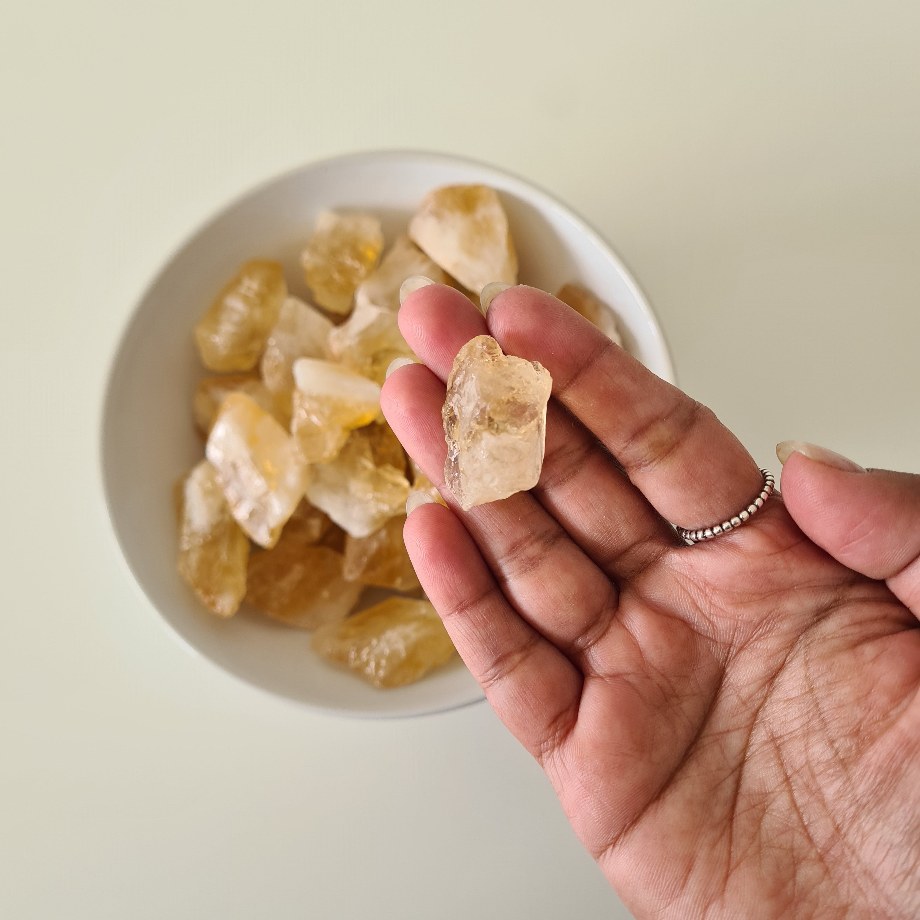 Citrine (Heated) Raw | 1 Piece | Tiny