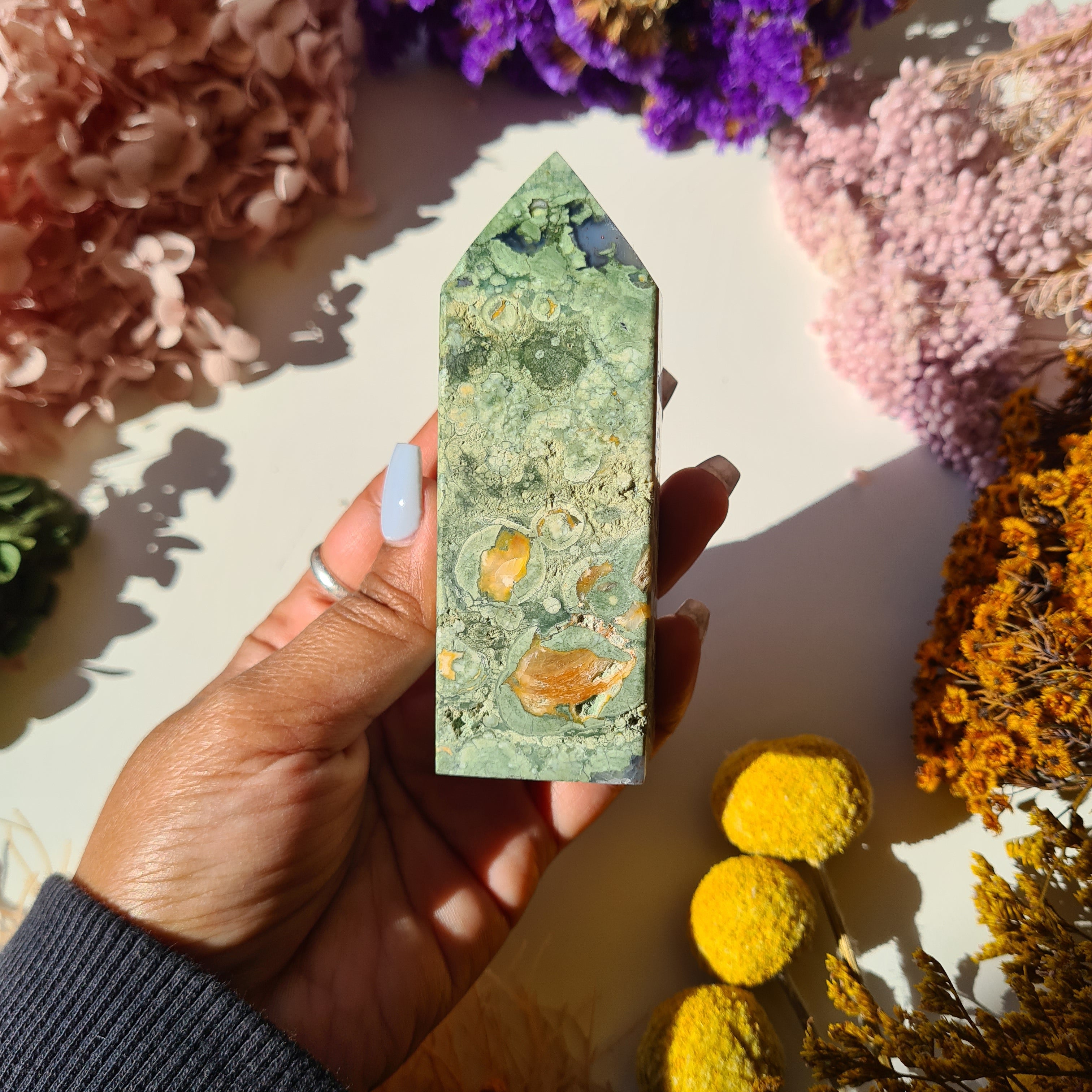 Rainforest Jasper Point | 183 g