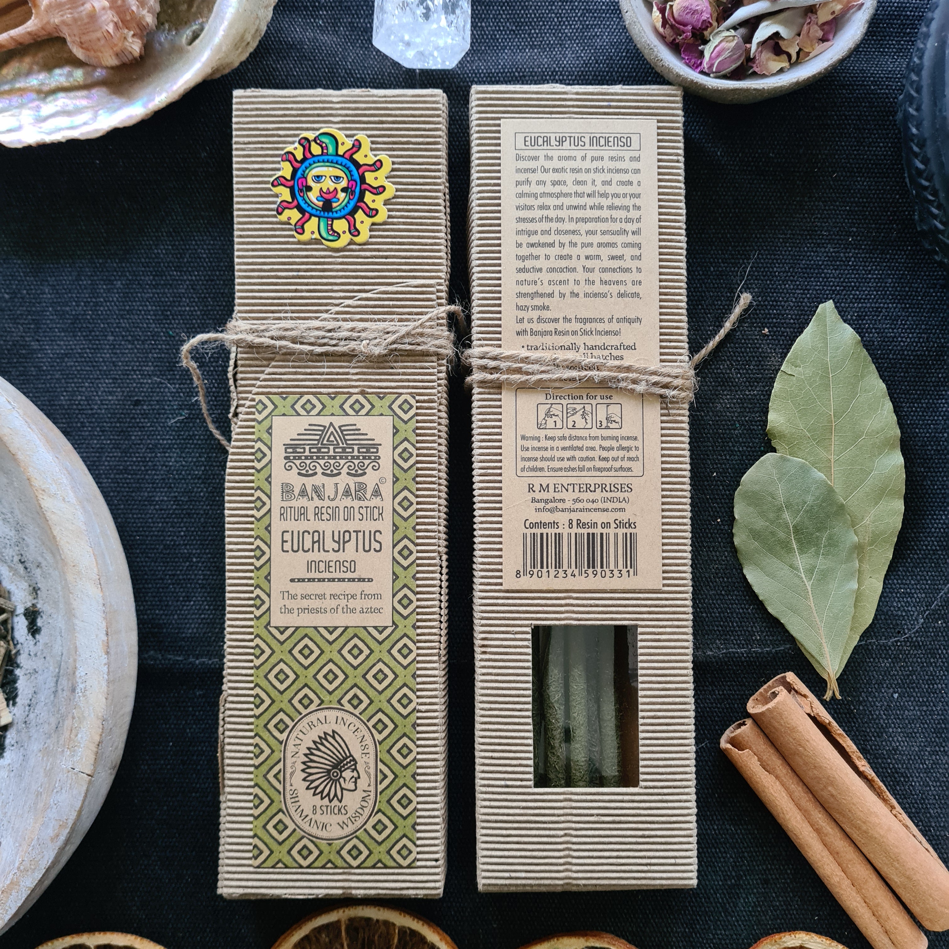 SHAMANIC WISDOM INCENSE - Eucalyptus | Purification