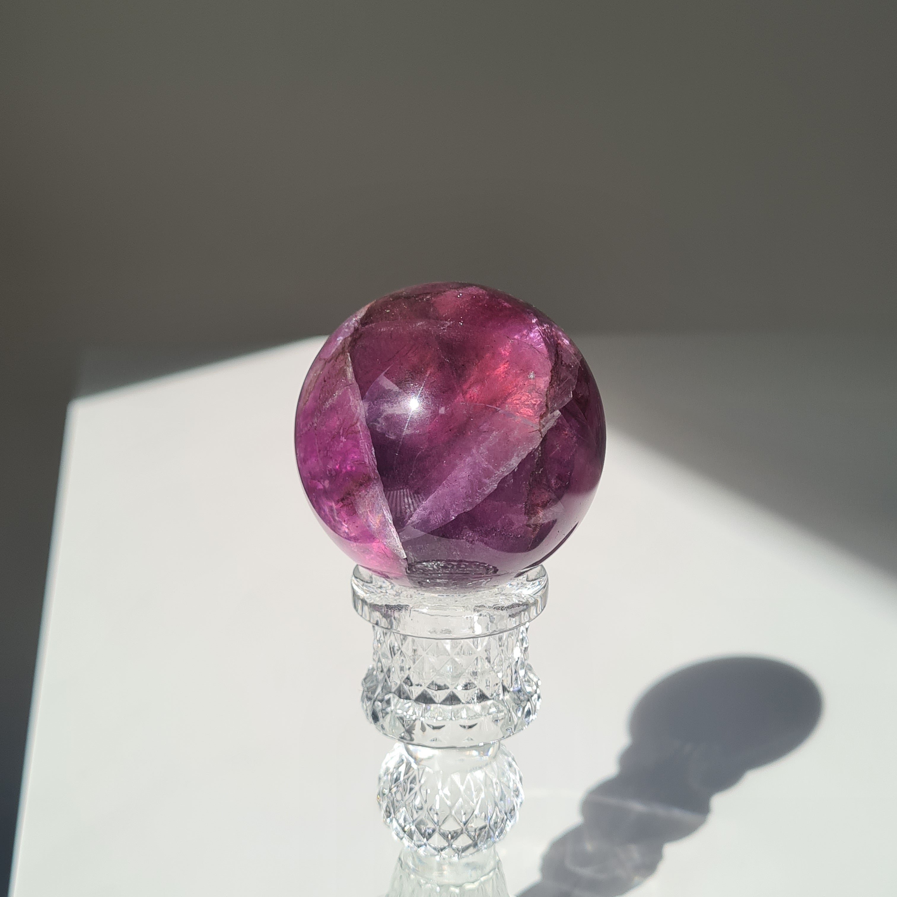 Intergalactic Fluorite with stand | D | 273 g | 5.4 cm