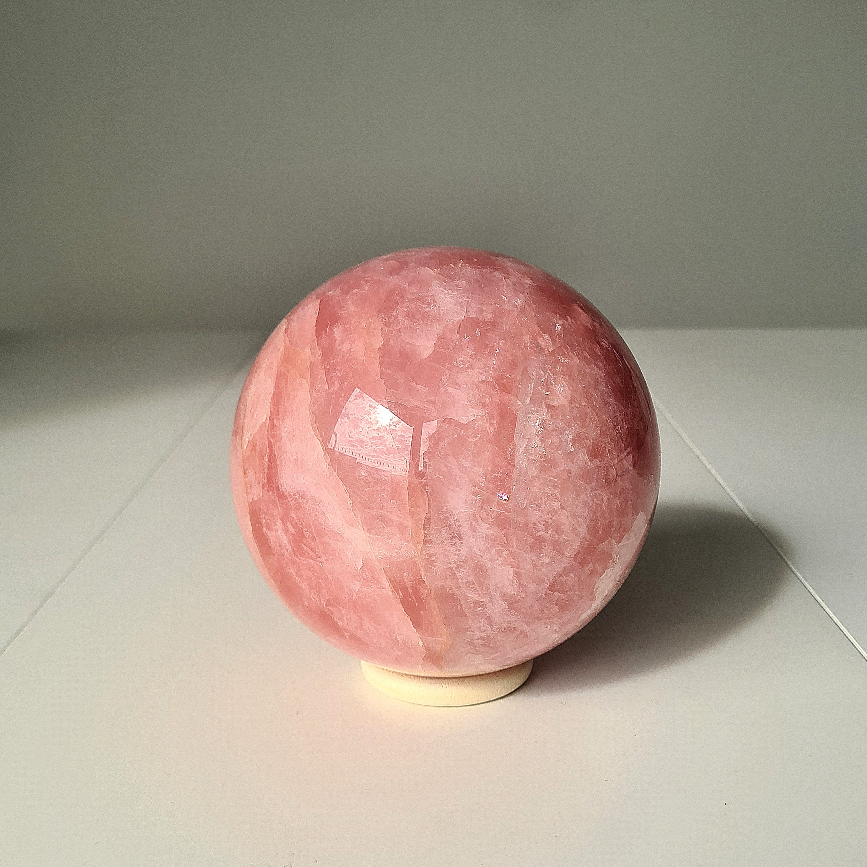 Rose Quartz Sphere🌹 | 2.27 kg | 11 cm