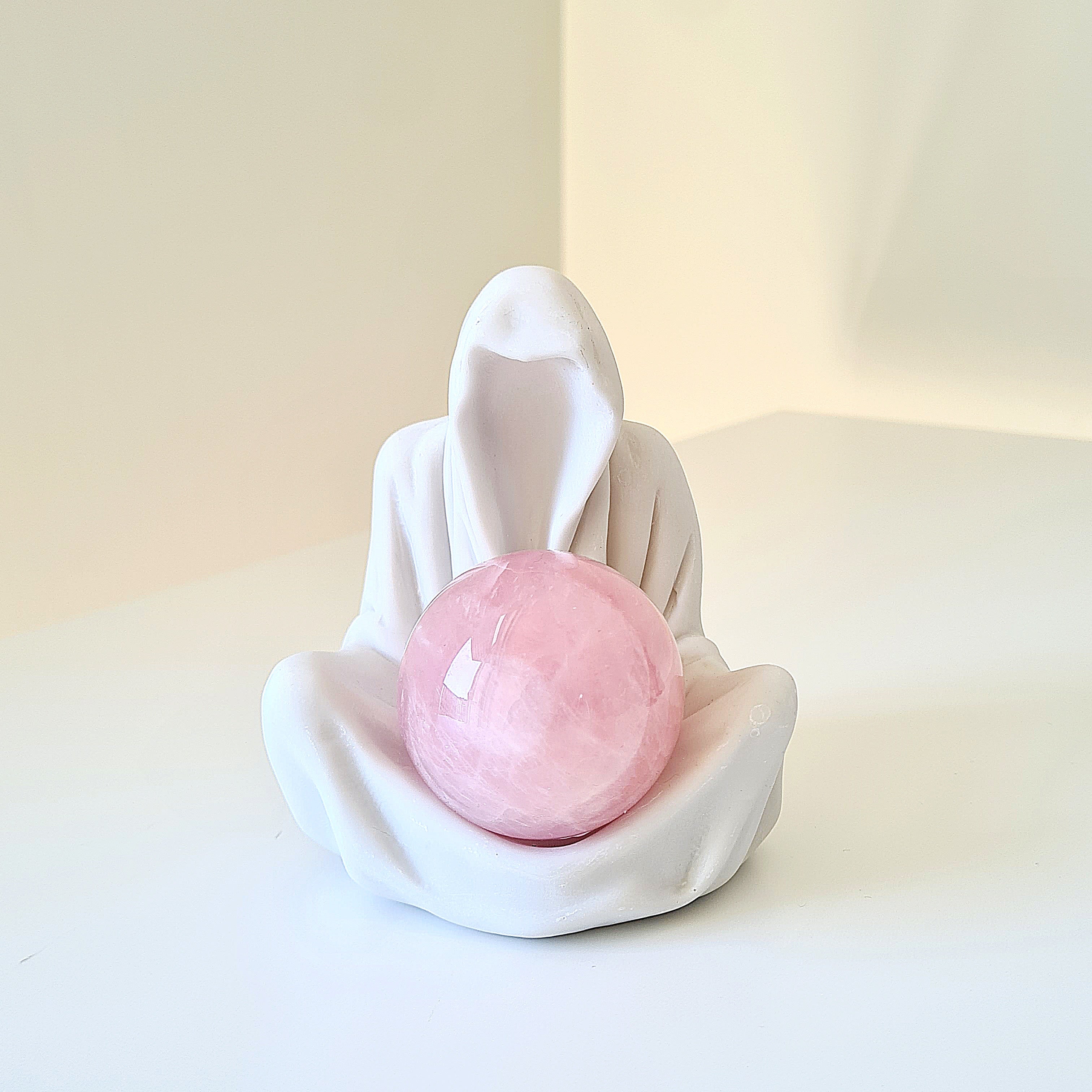 Gate Keeper with Rose Quartz