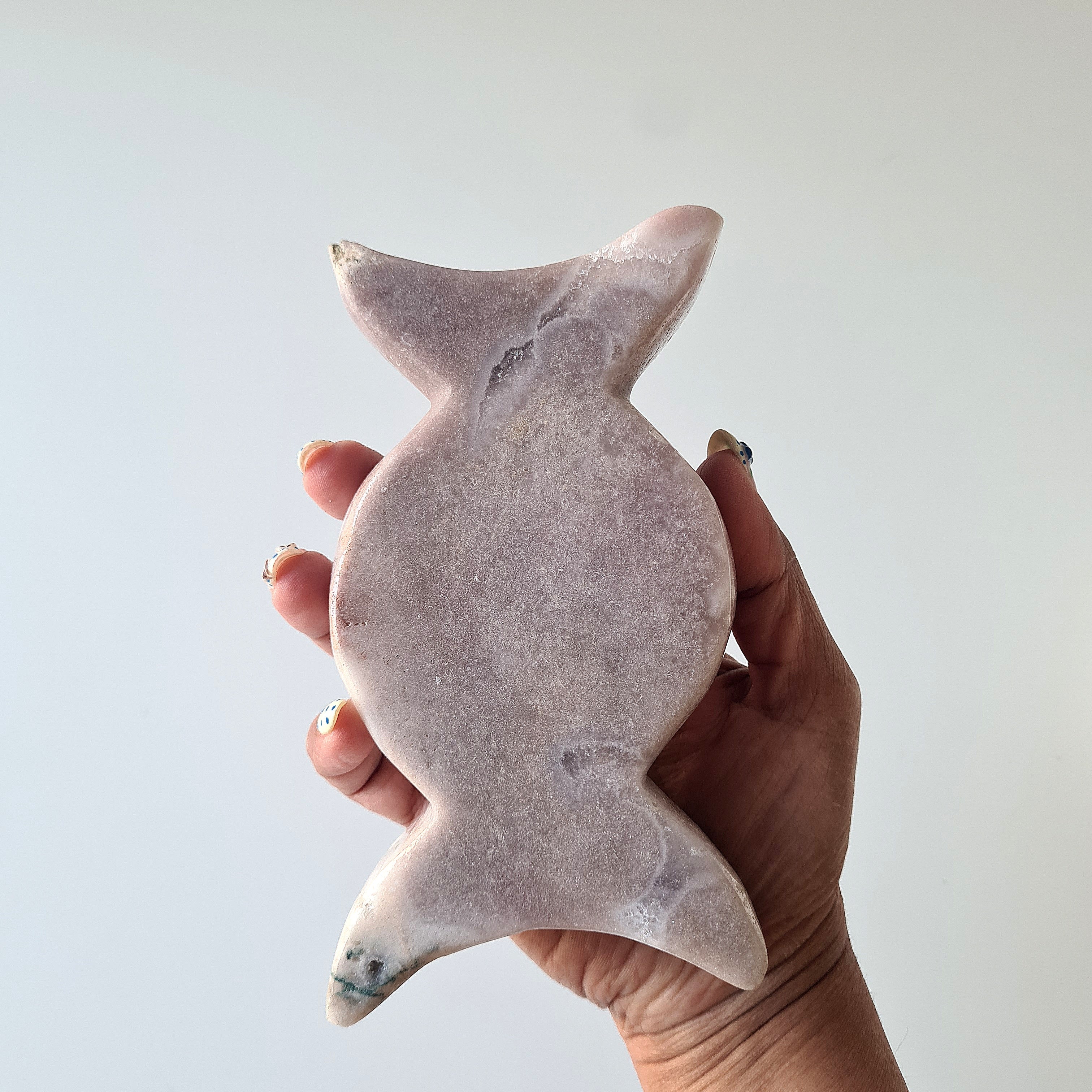 Pink Amethyst Triple Moon | A | 500g | Appx 14 cm