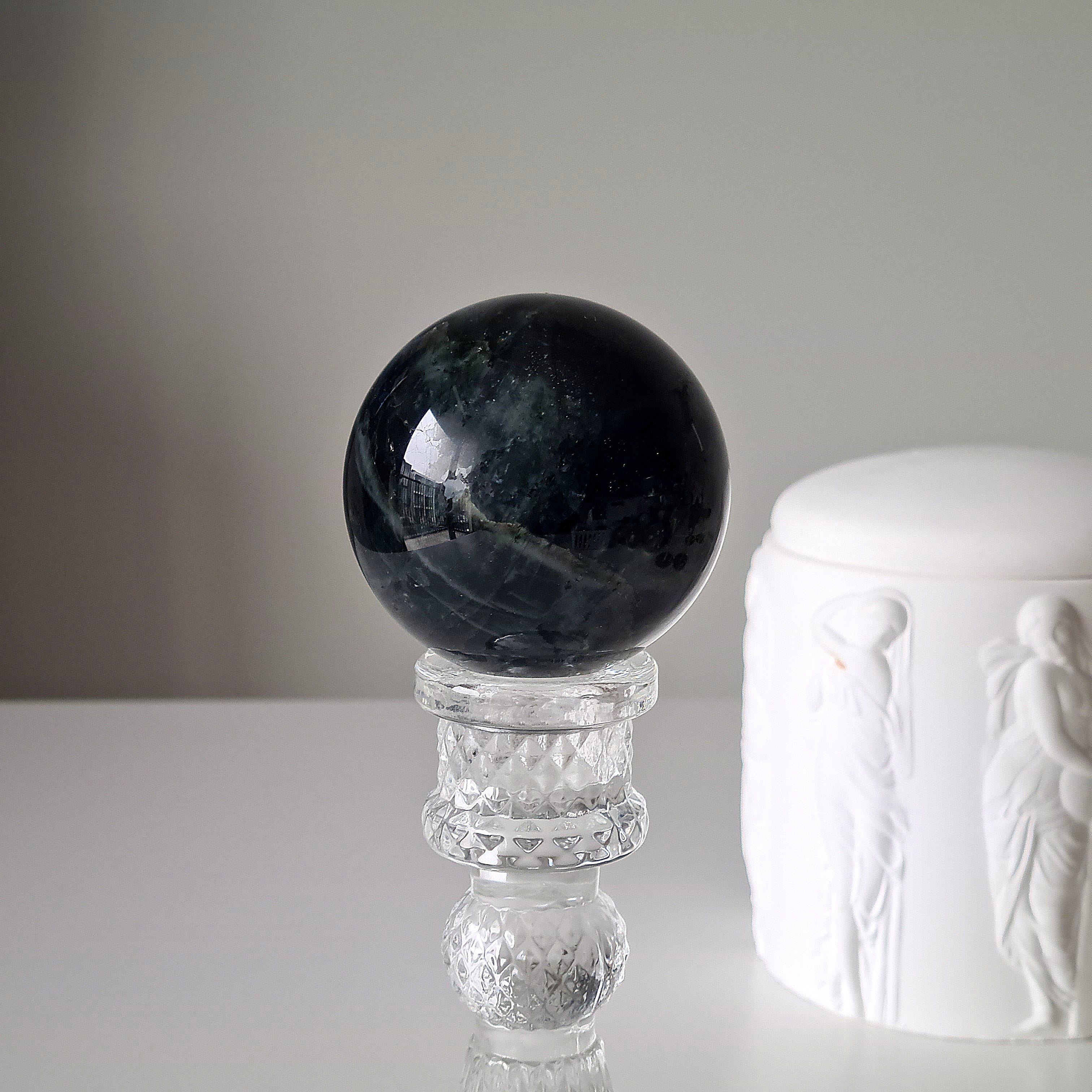 Labradorite Sphere With Stand | B