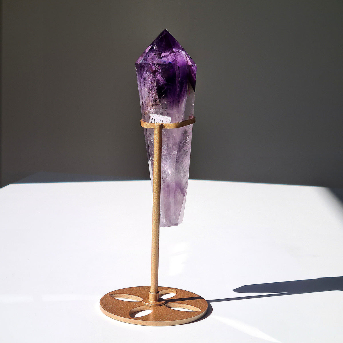 Amethyst Crystal Fairy Wand 🧚‍♀️ | Custom Stand | Piece B