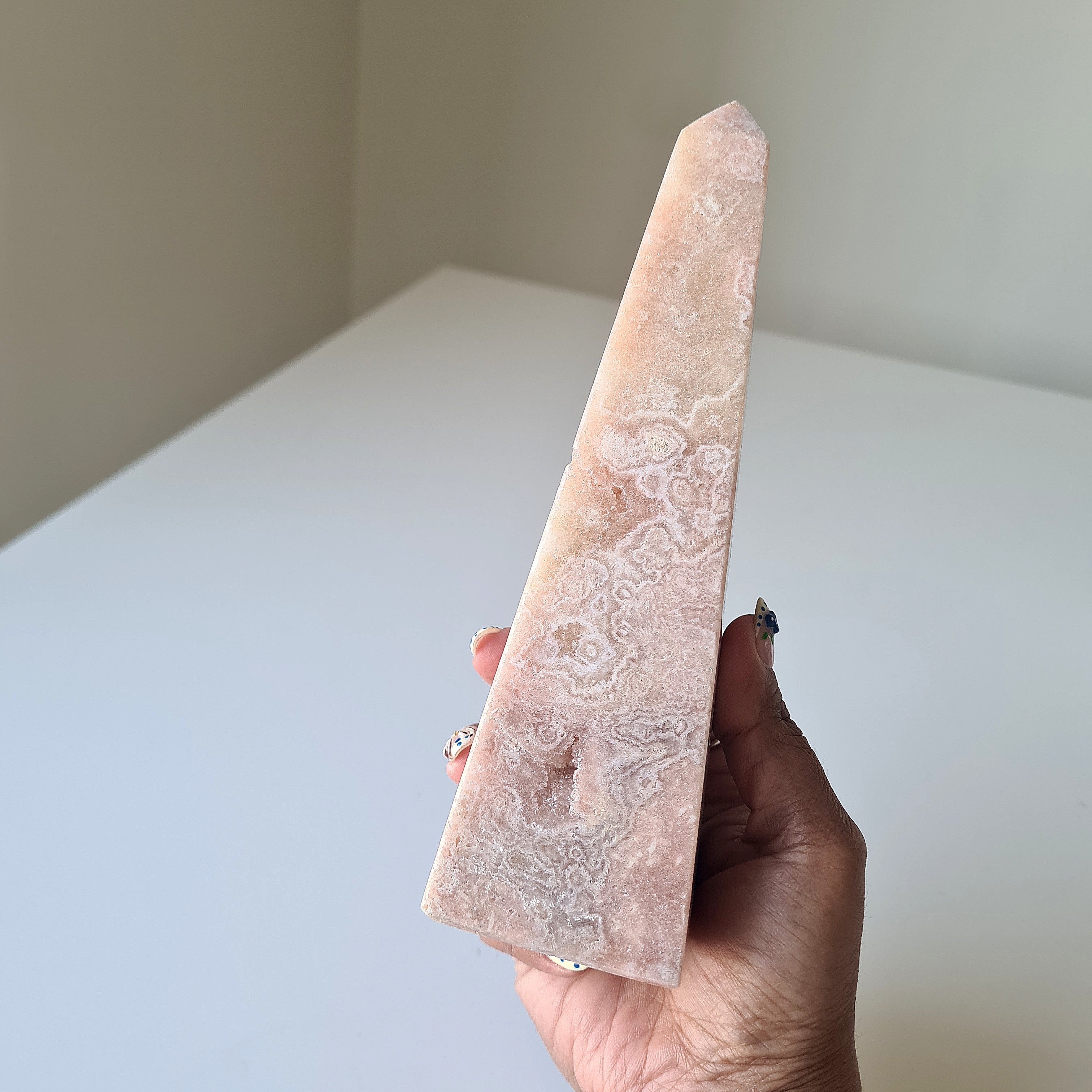 Pink Amethyst Obelisk | 600 g |