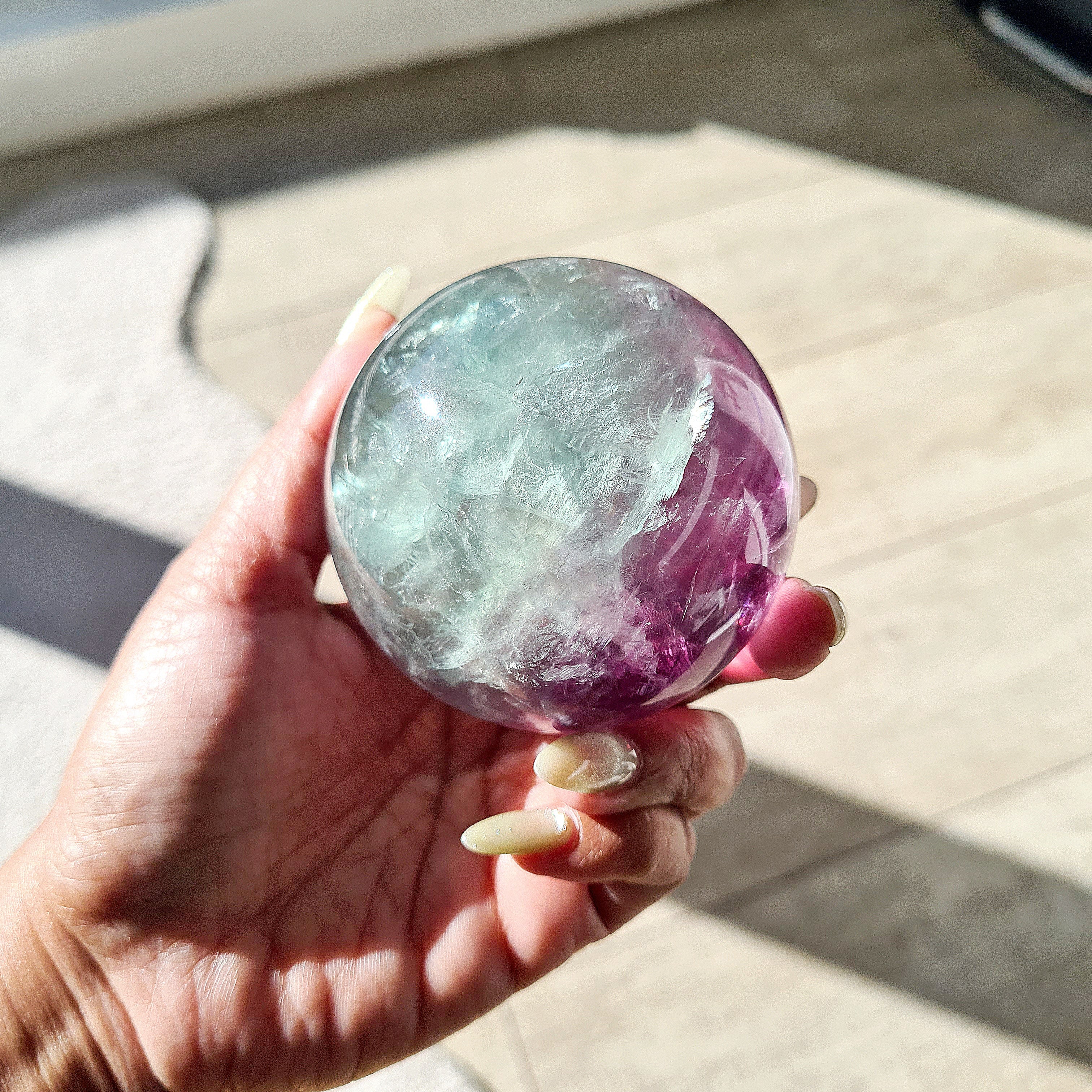 Mermaid & Siren | Fluorite with Stand | 564 g
