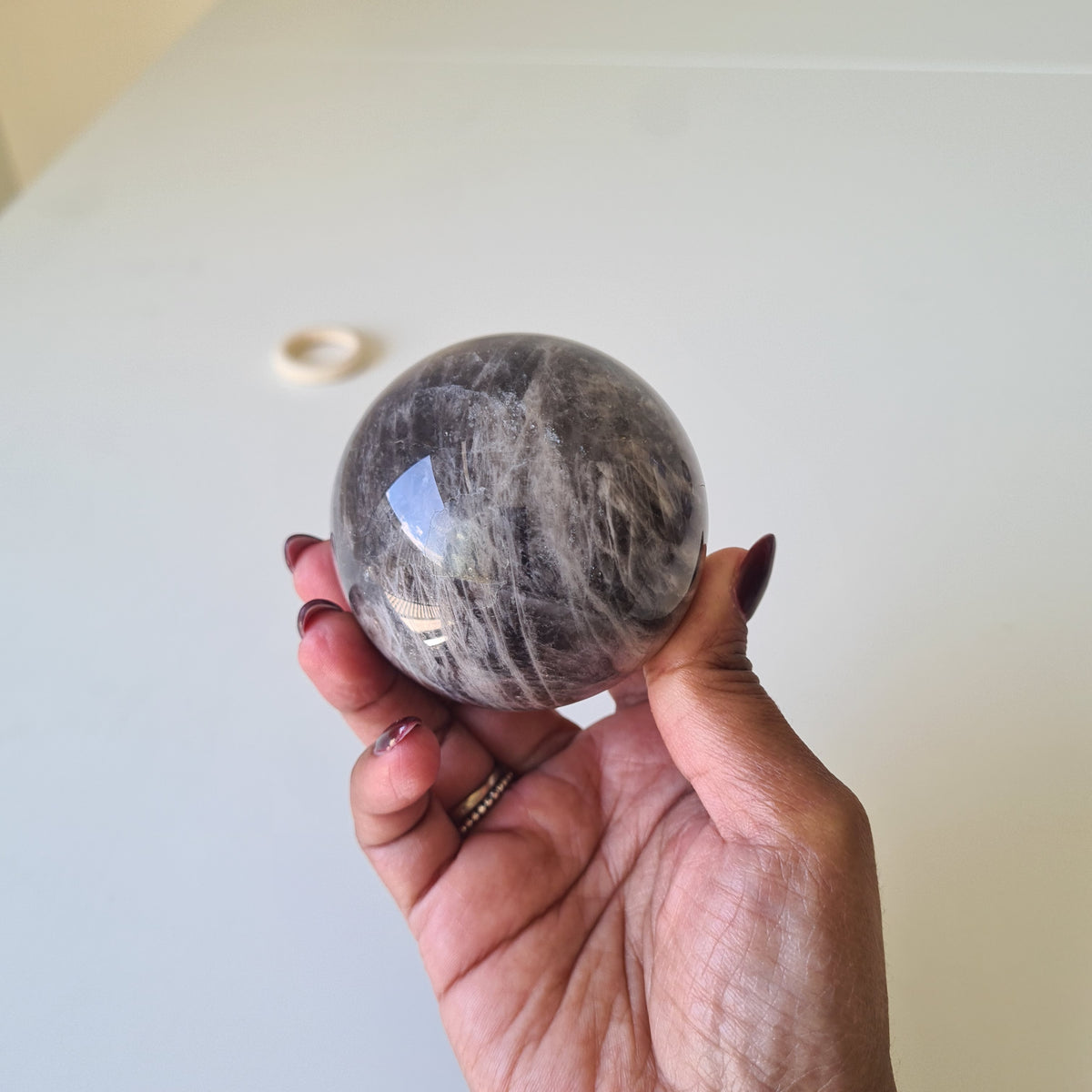 Blue Rose Quartz Crystal | Piece E | 6.2 cm