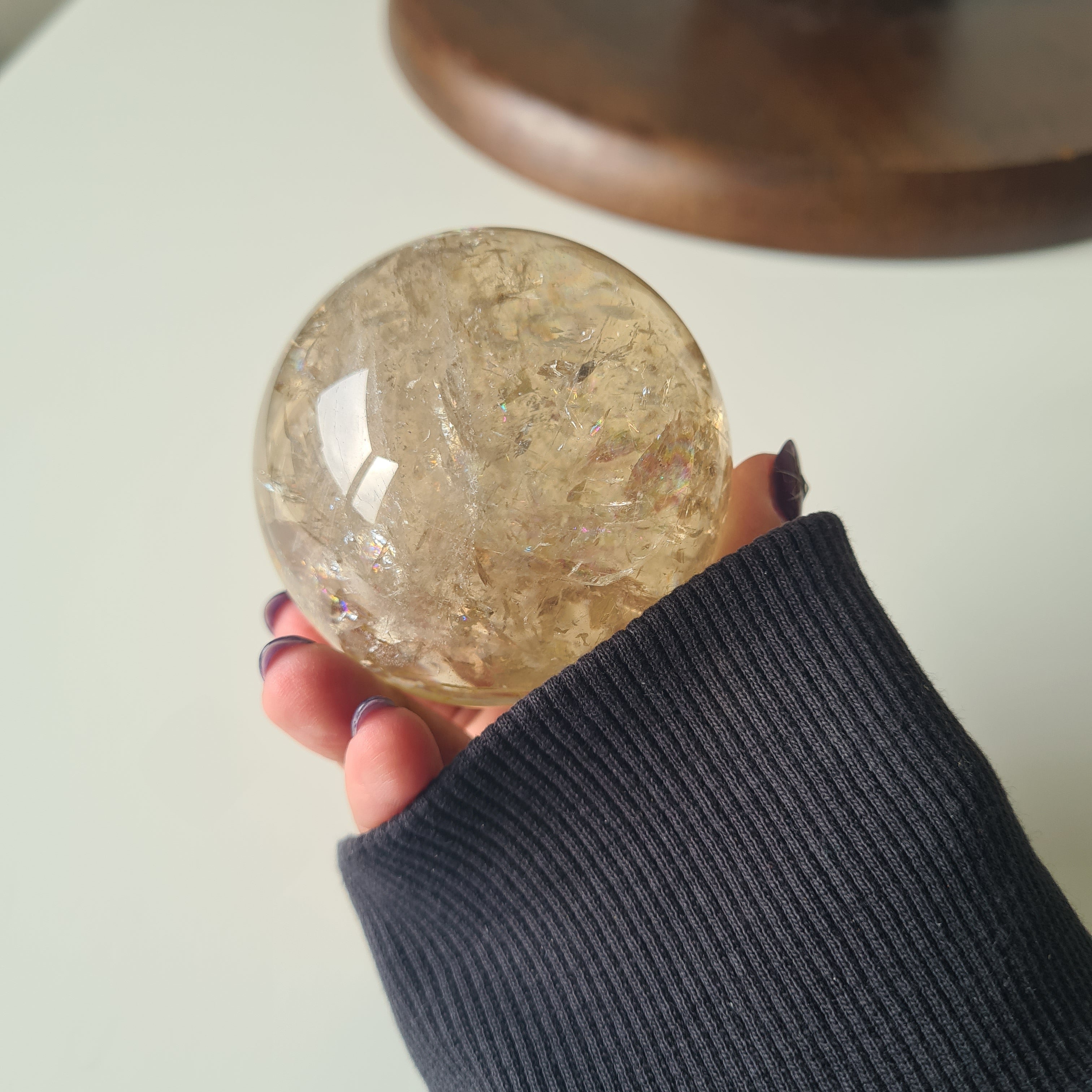 Citrine Sphere | C | 392 g | 6 cm