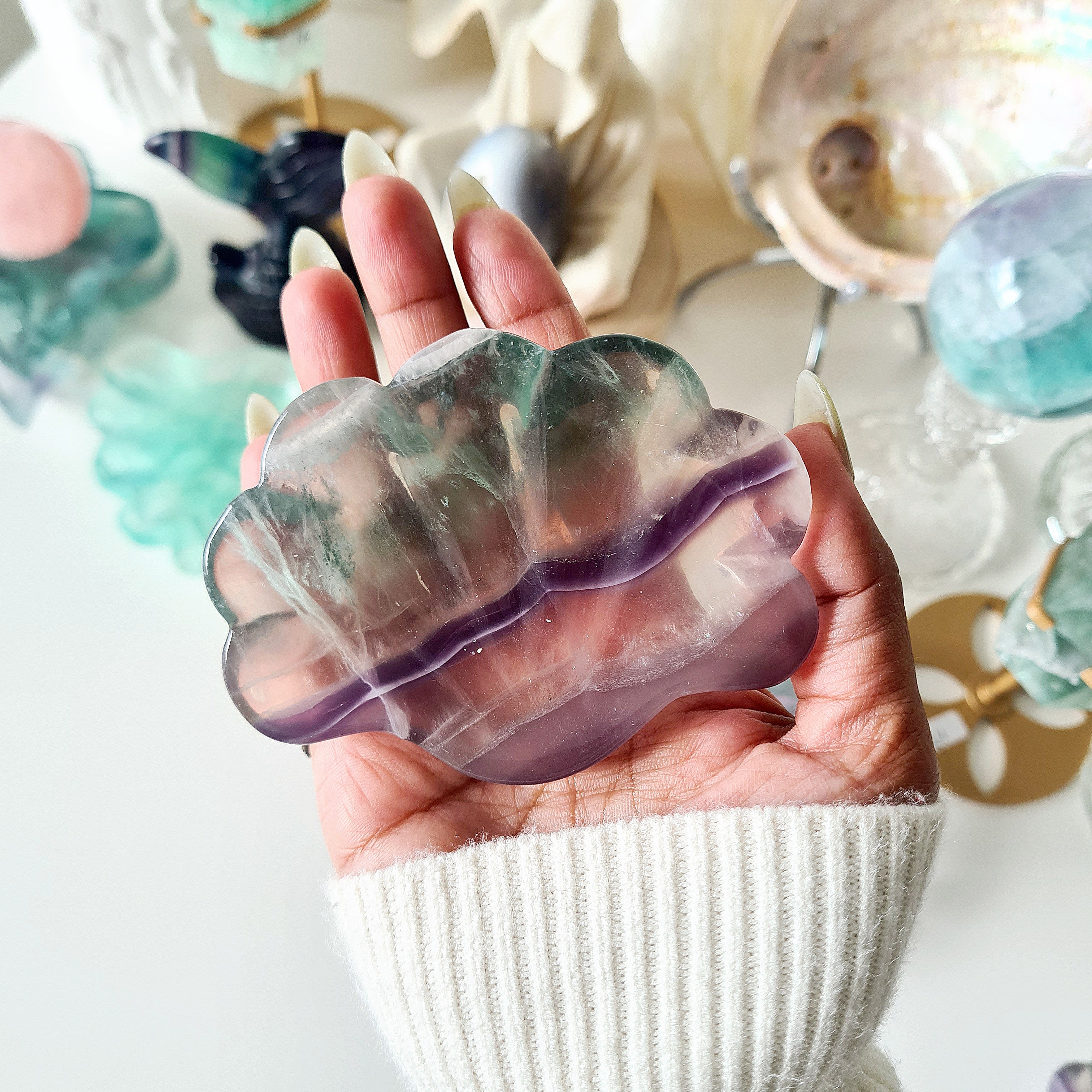 Fluorite Mermaid Bowl
