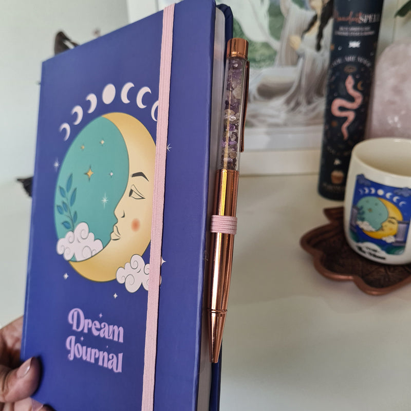 Luna | Journal + Amethyst Pen