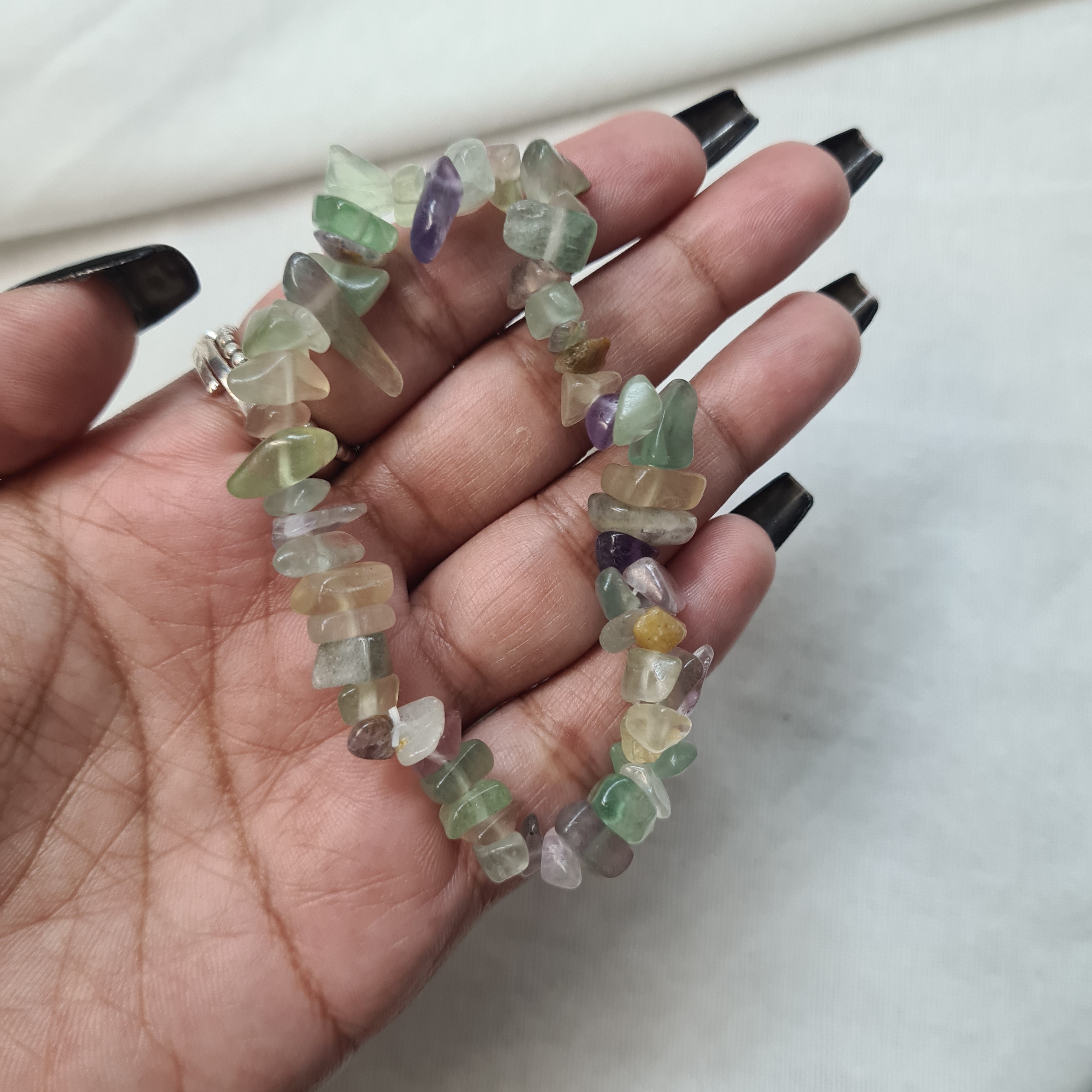 Focus | Fluorite Crystal Chips Bracelet