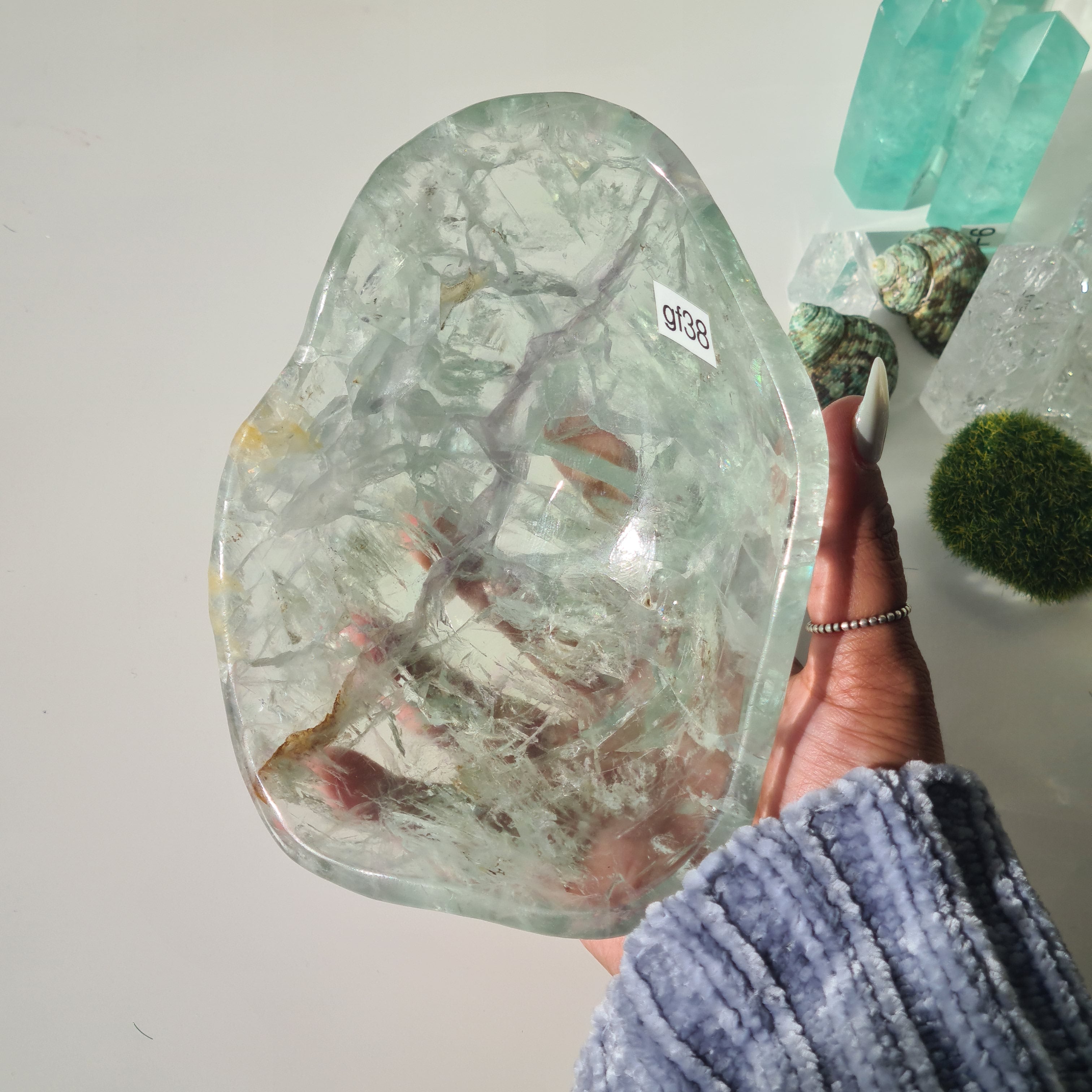 Fluorite Crystal Bowl | gf38