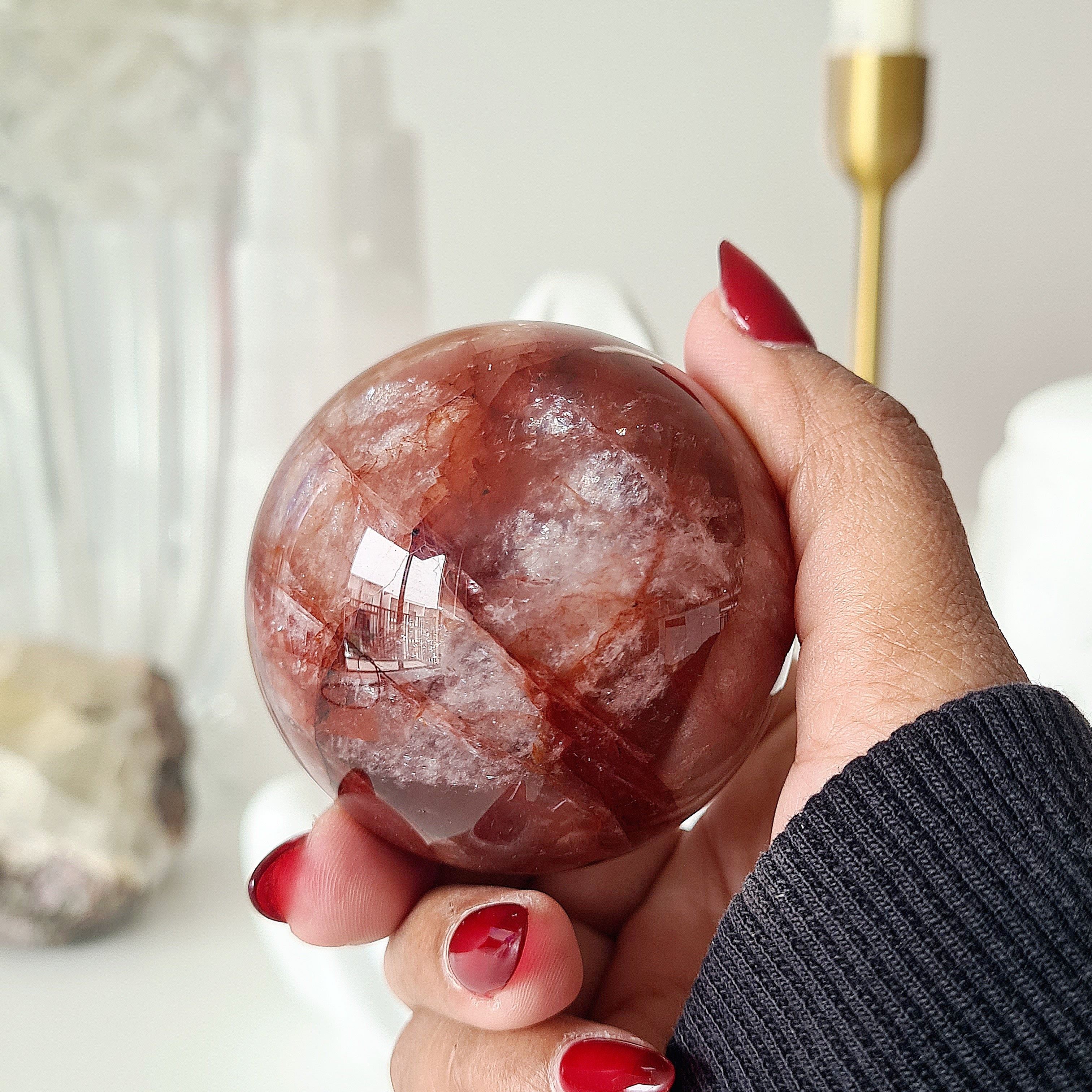 Gate keeper with Fire Quartz Sphere