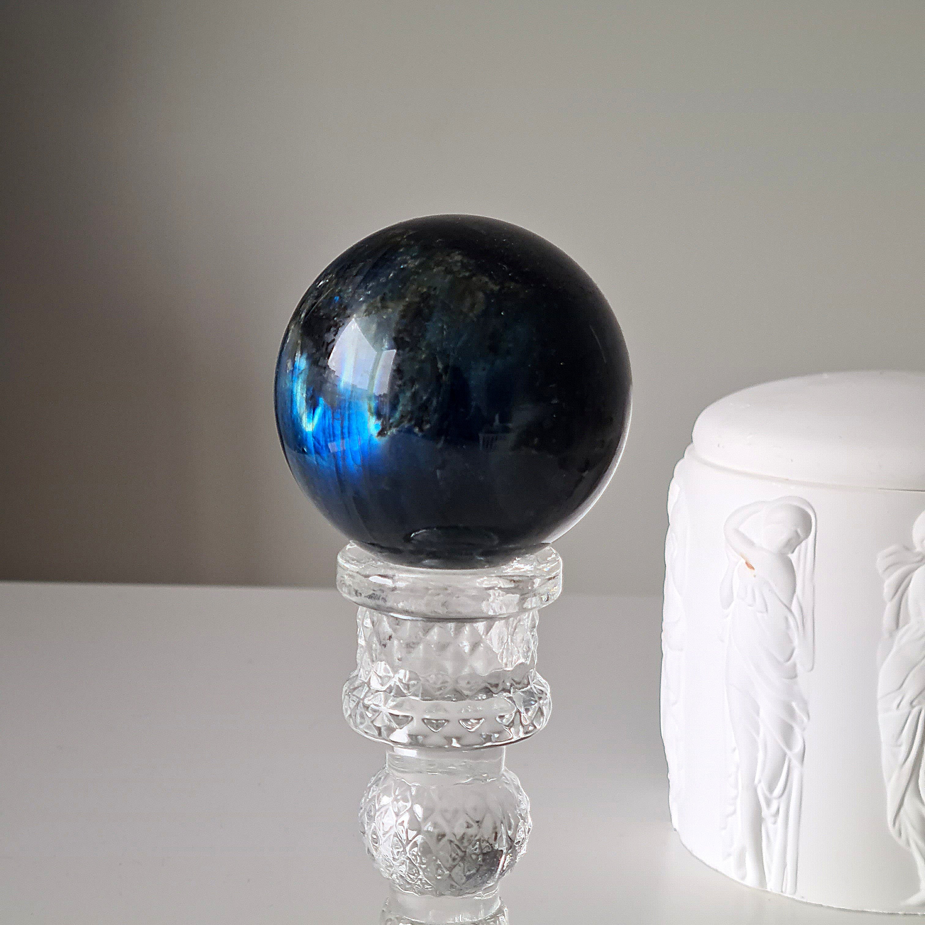 Labradorite Sphere With Stand | C