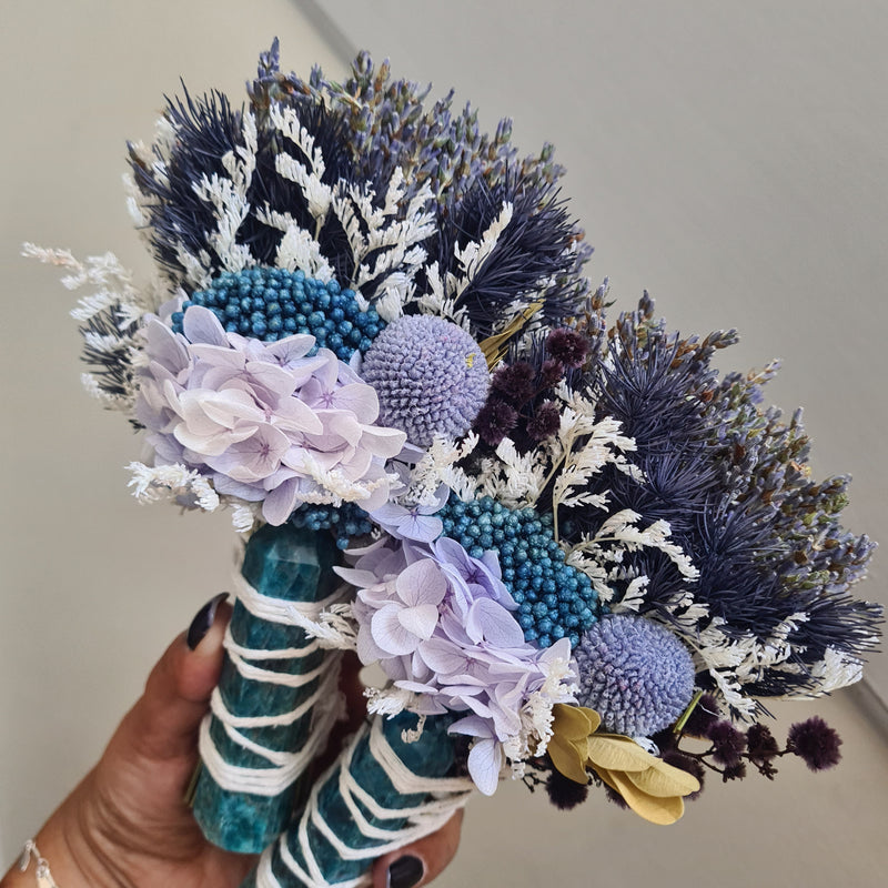 'Love and Harmony' with Blue Apatite Wand