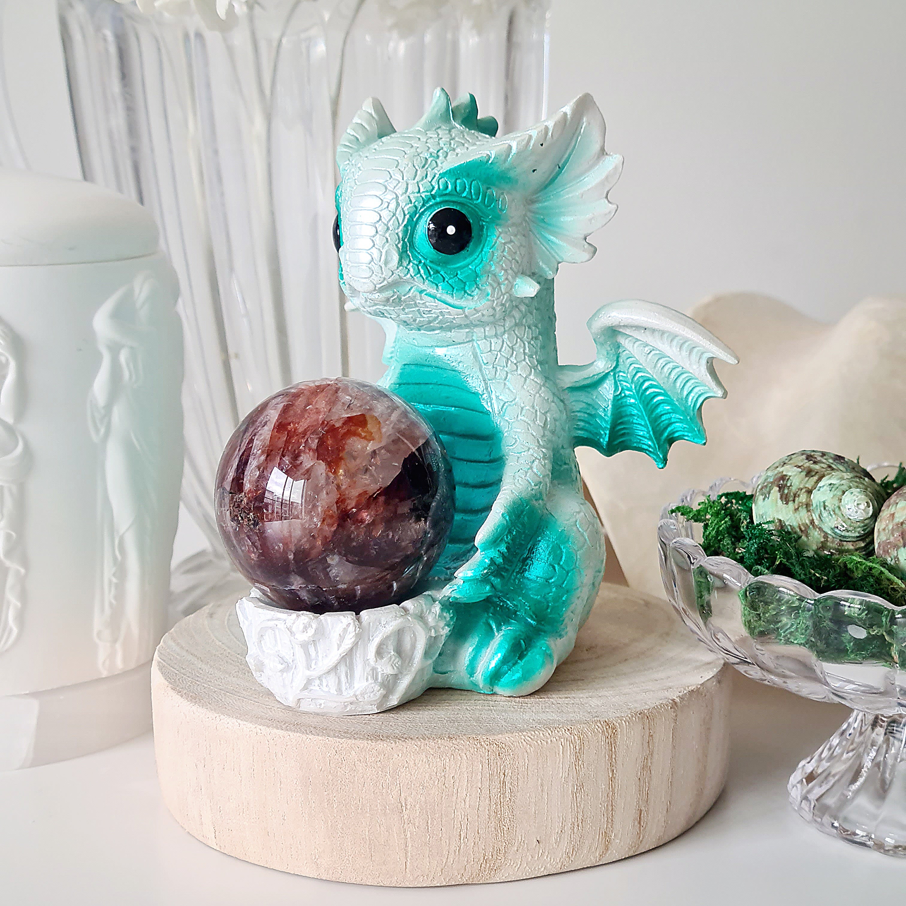 Mystic Dragon With Hematoid Sphere