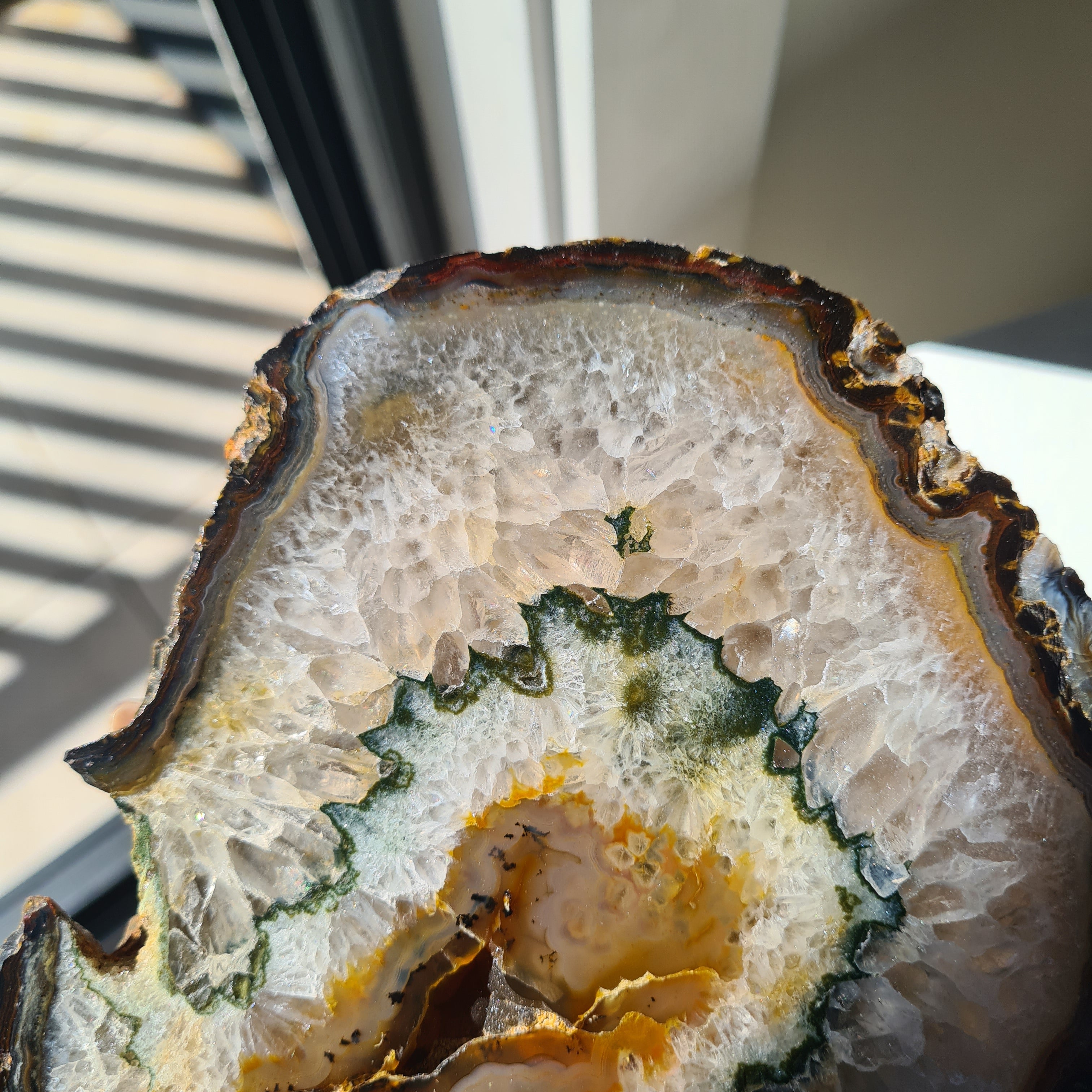Agate Portal | One Side Polished | 960 g | 16 cm
