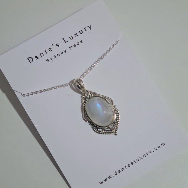 Moonstone necklace