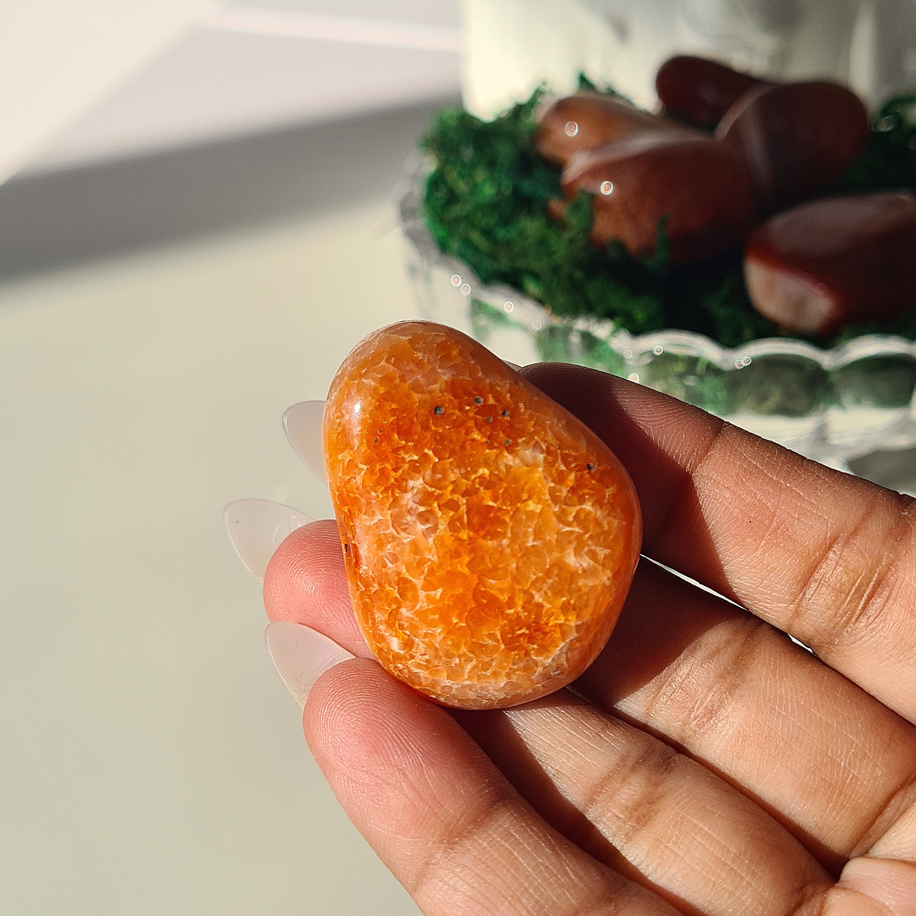 Carnelian Tumble