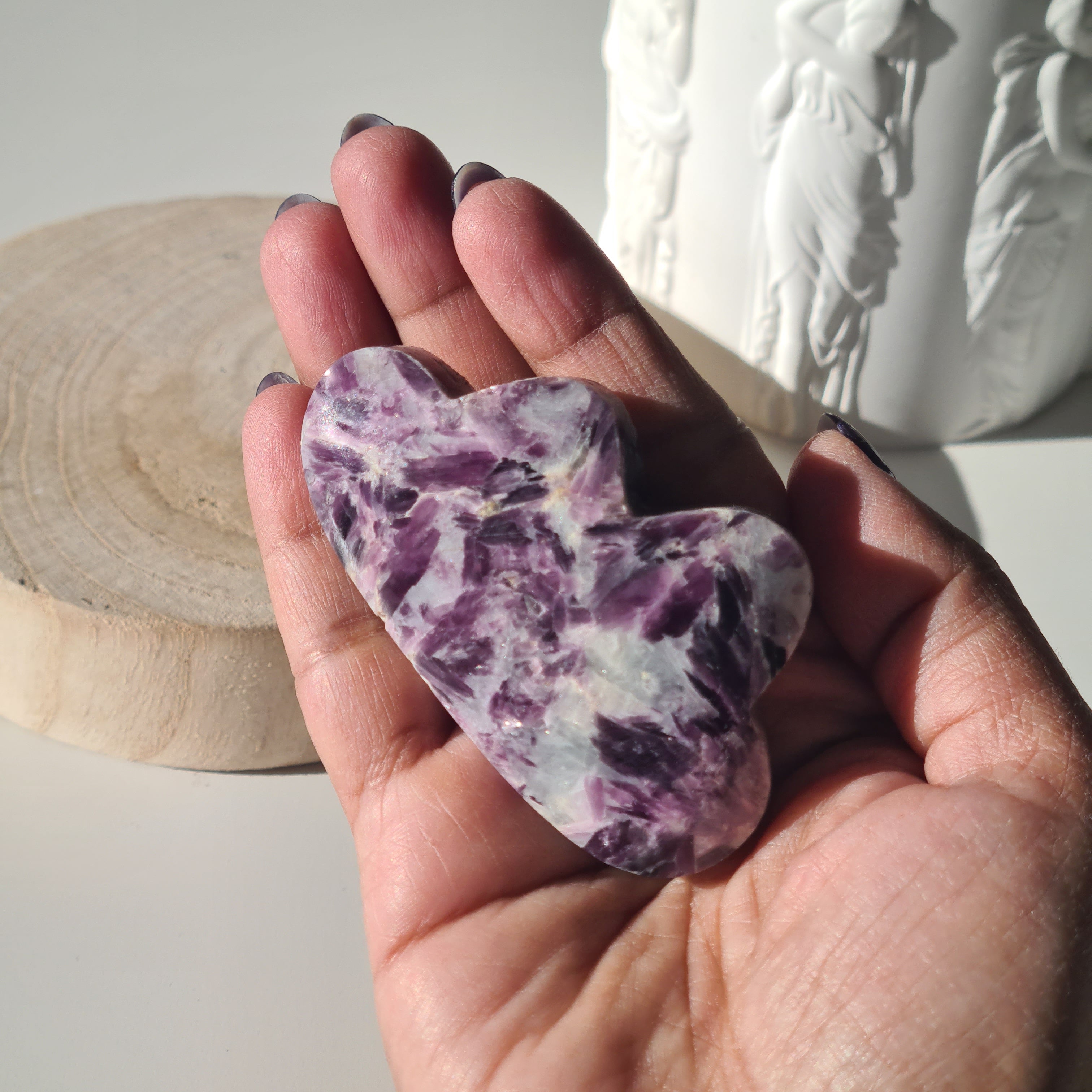 Lepidolite Fluffy Cloud | D
