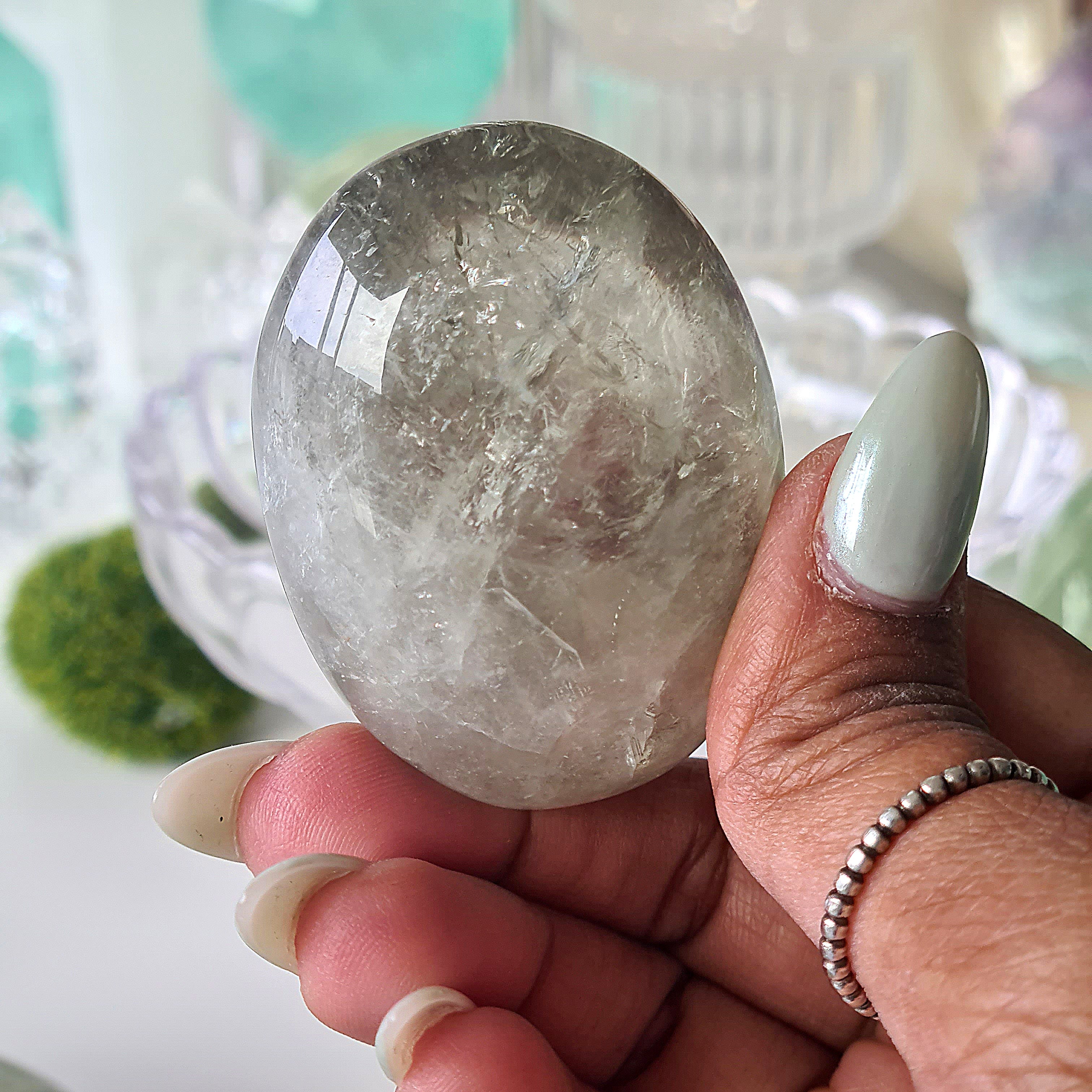 Green Amethyst | Prasiolite | Palm | G21
