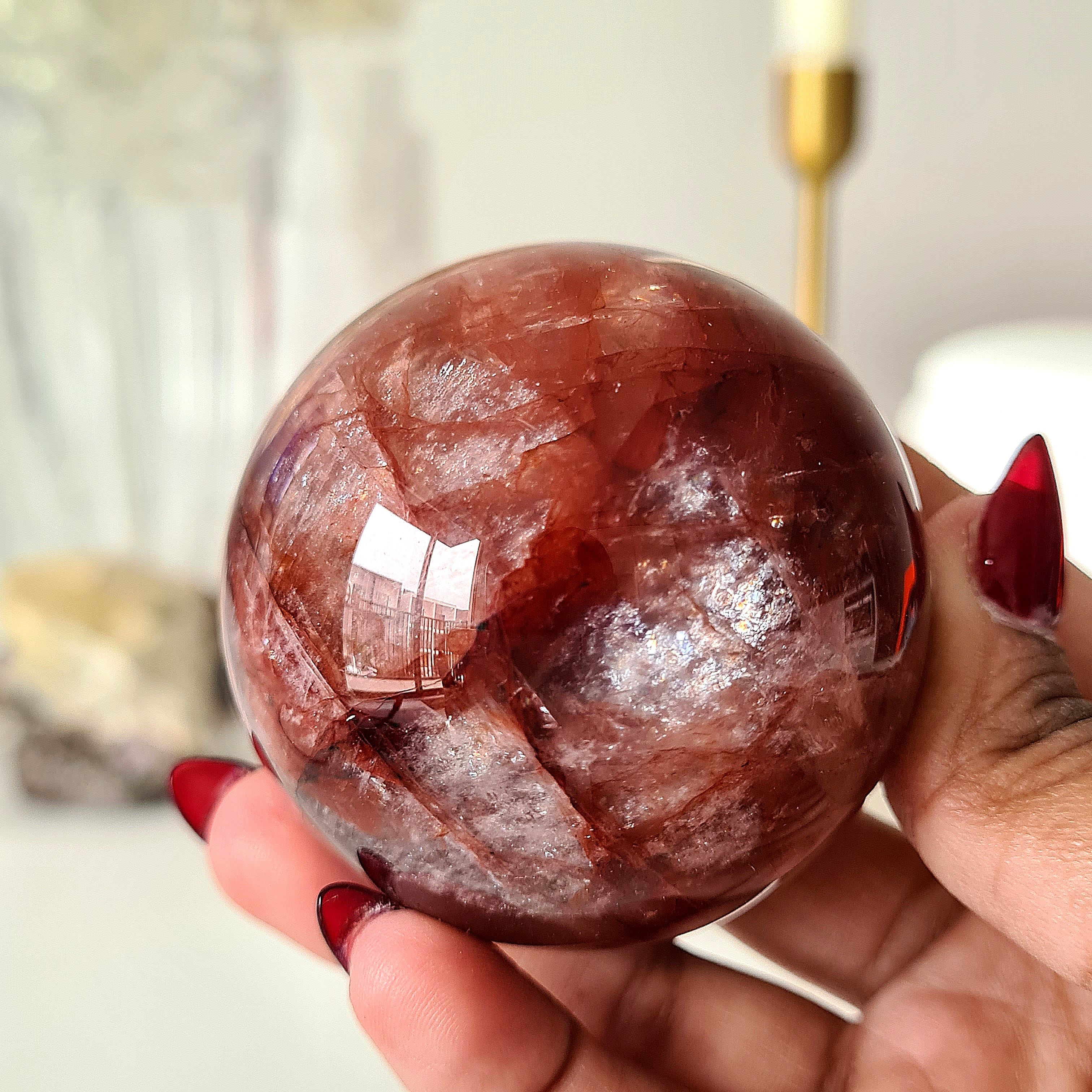 Gate keeper with Fire Quartz Sphere
