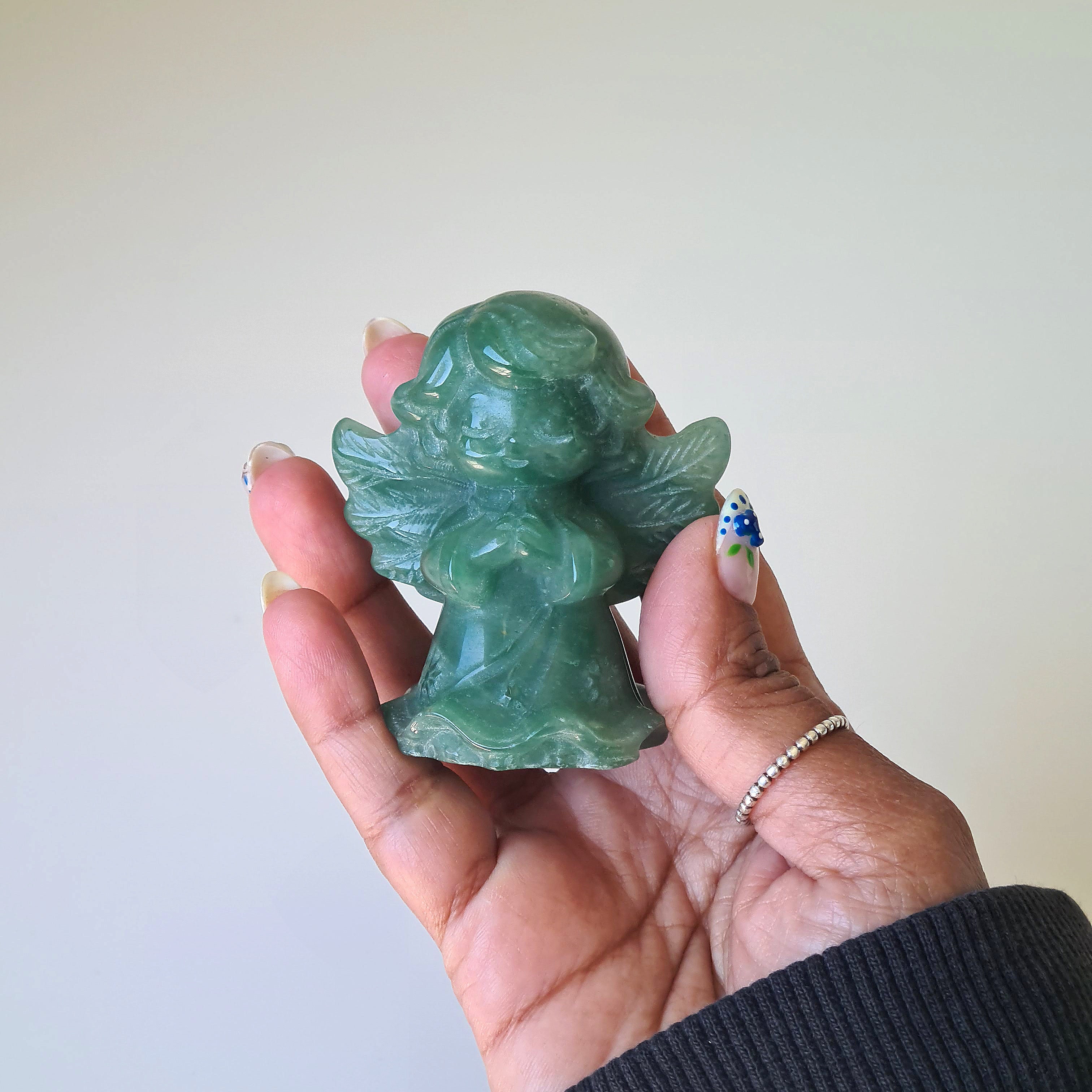 Green Aventurine Angel | Small