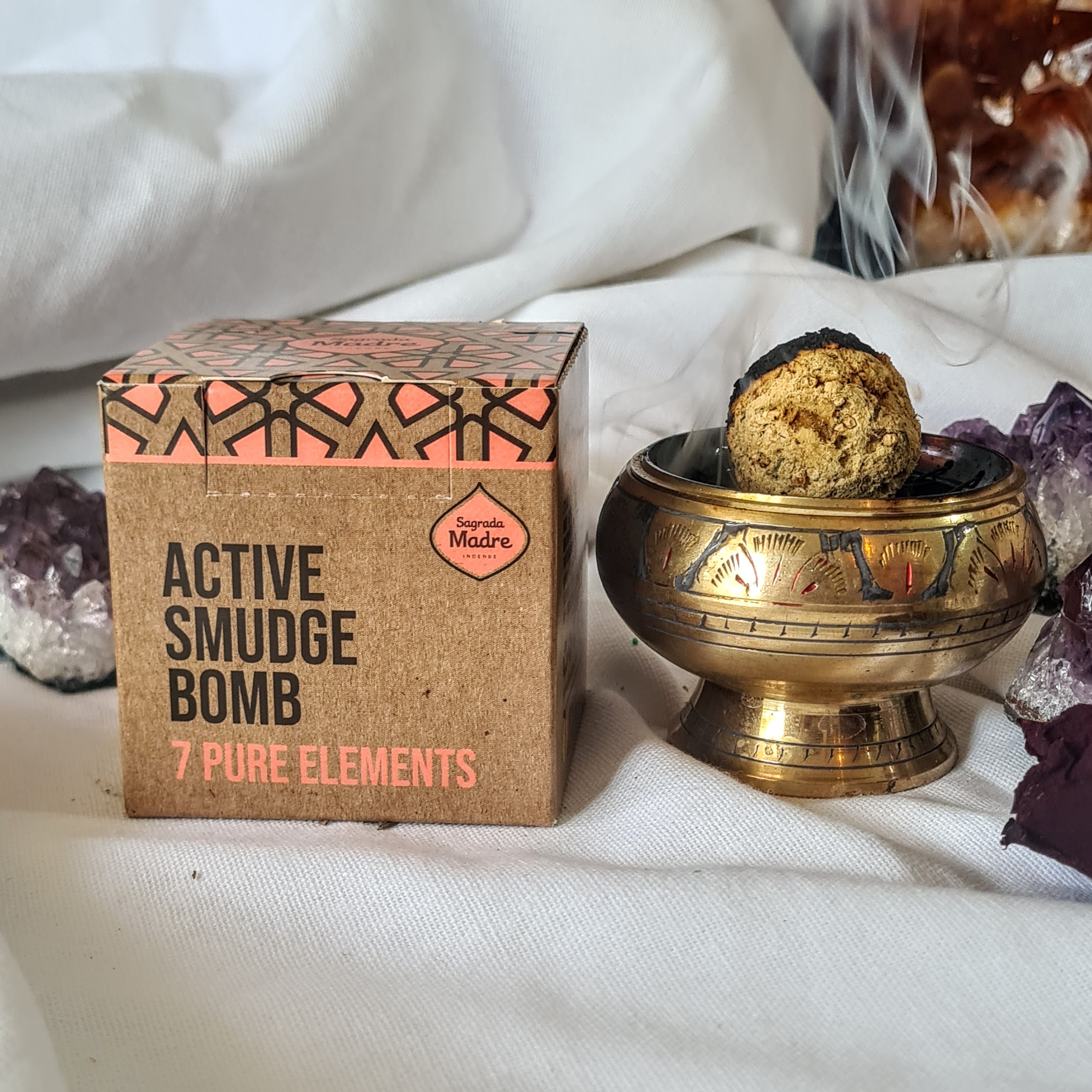 Active Smudge Bomb | 8pc | 7 pure elements