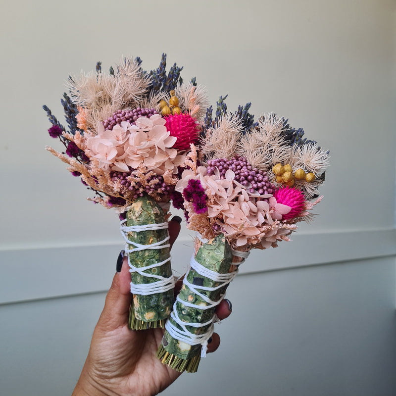 Vibration of love & Peace ~ Rainforest Jasper Flower Wand