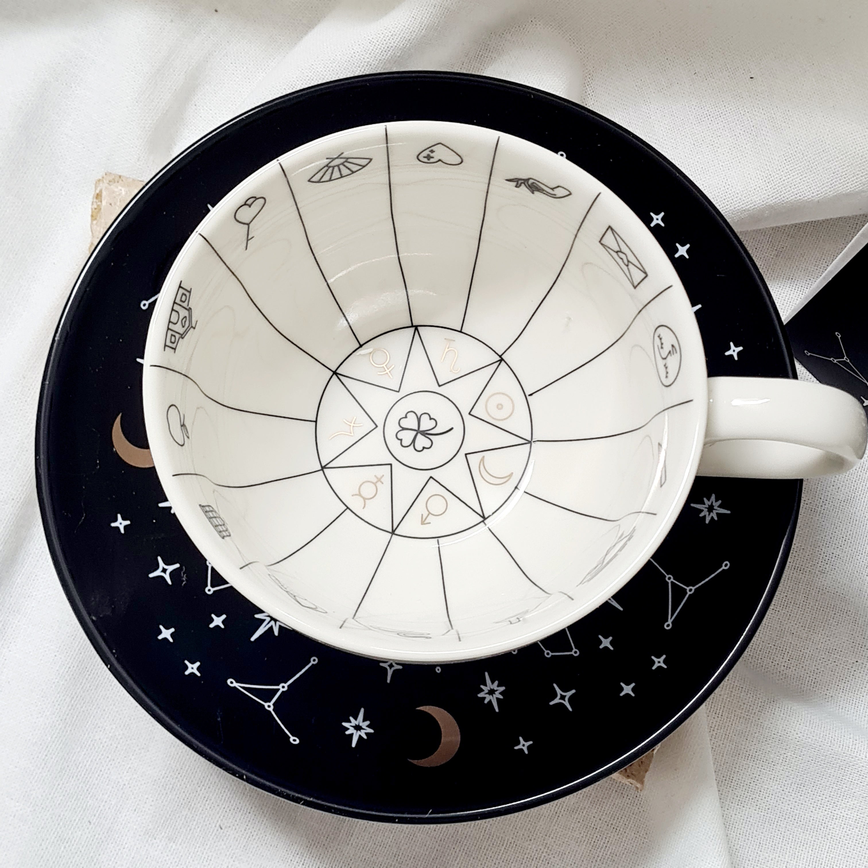 Fortune Telling Ceramic Teacup