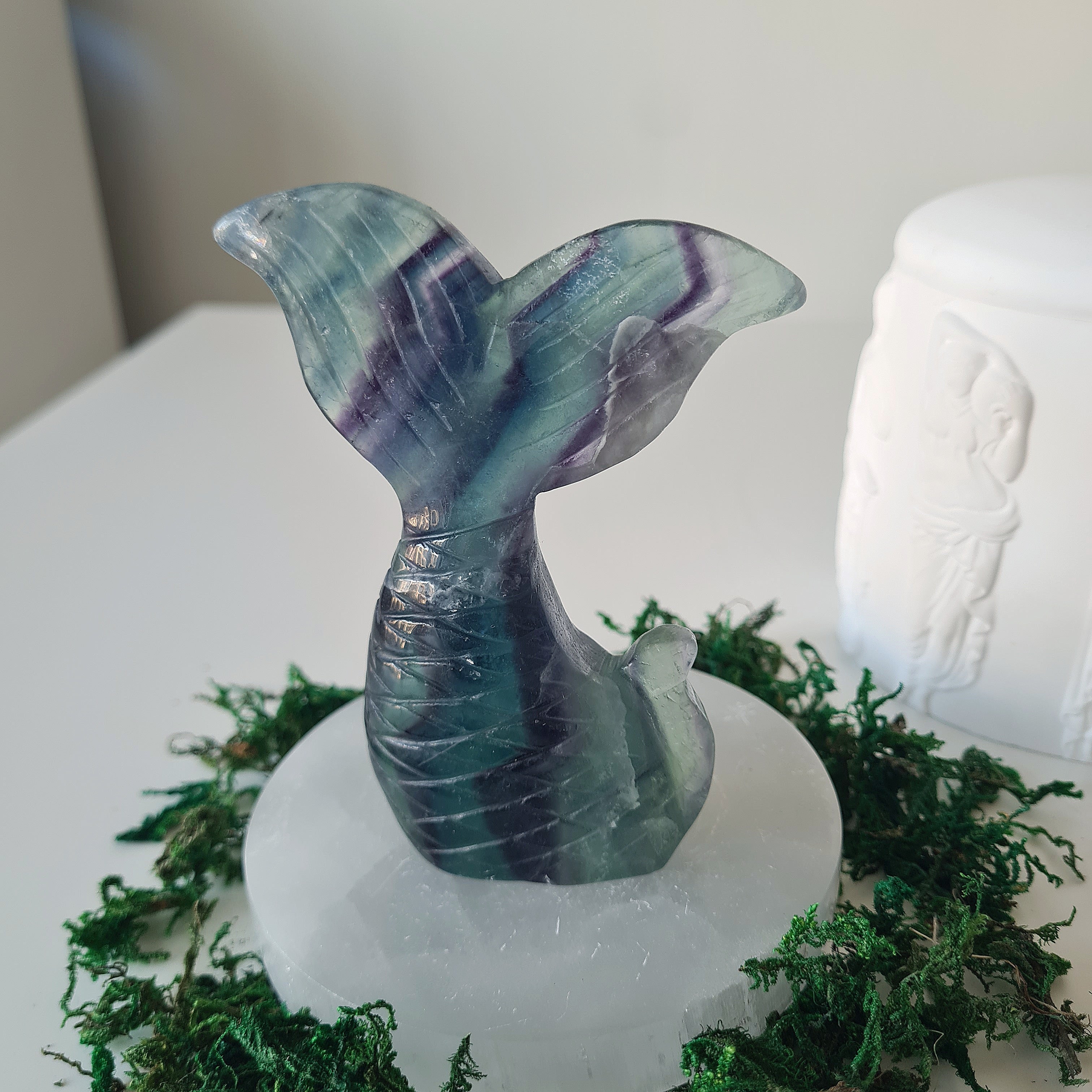 Siren & Mermaid Tail | 8 | Fluorite
