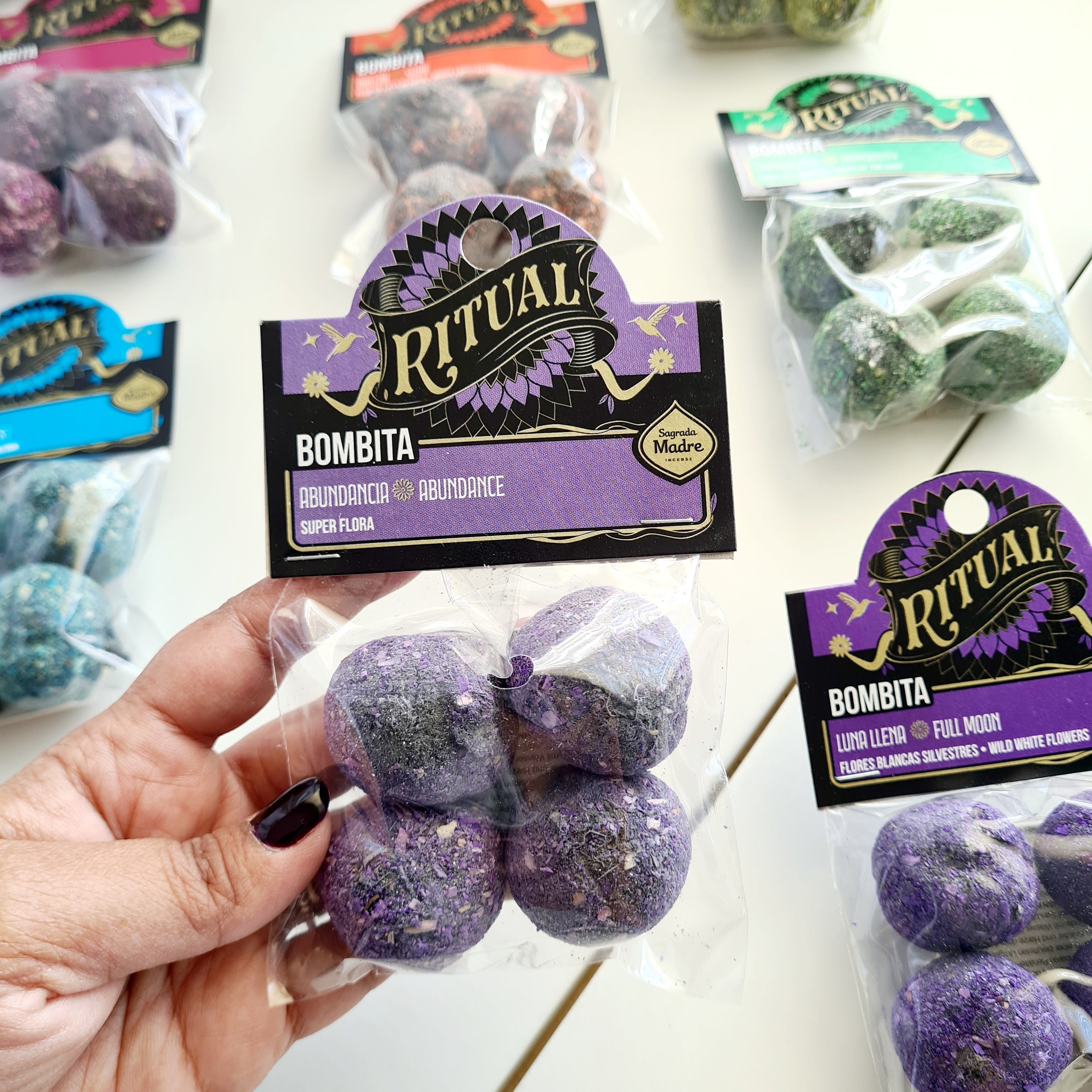 Ritual Bombita | Abundance | Super Flora | Pack of 4