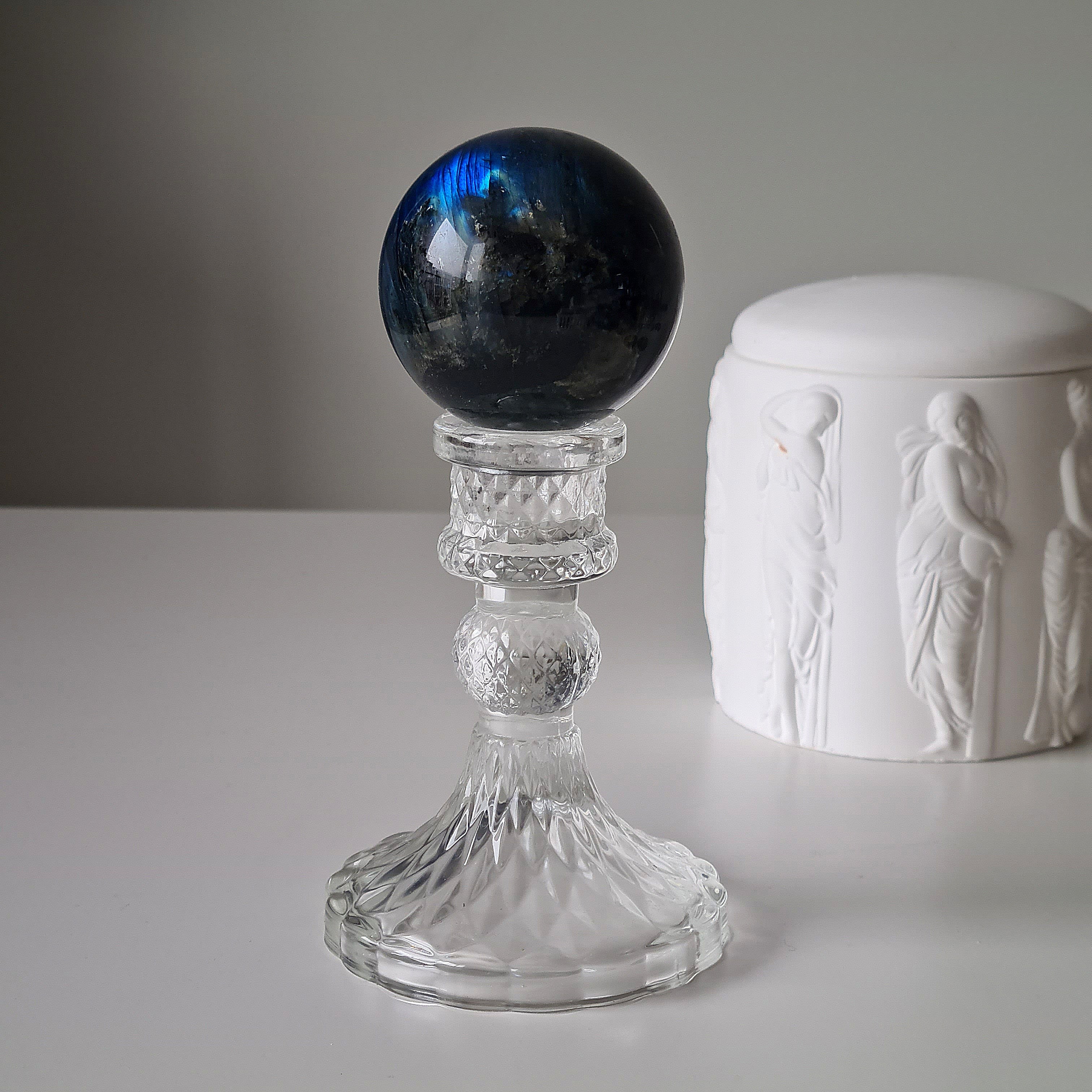 Labradorite Sphere With Stand | C