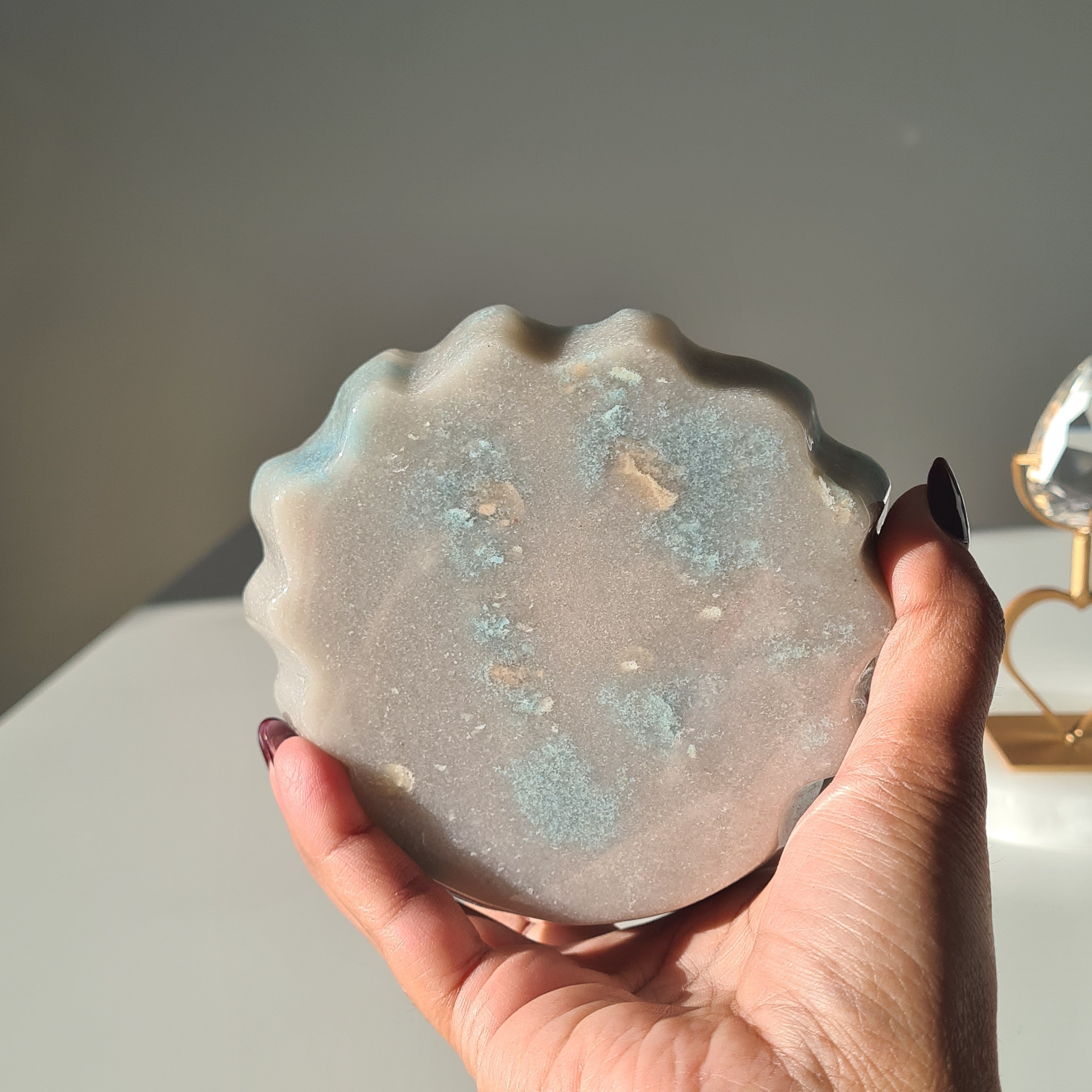 Mermaid Shell| Trolleite Crystal | 830 g