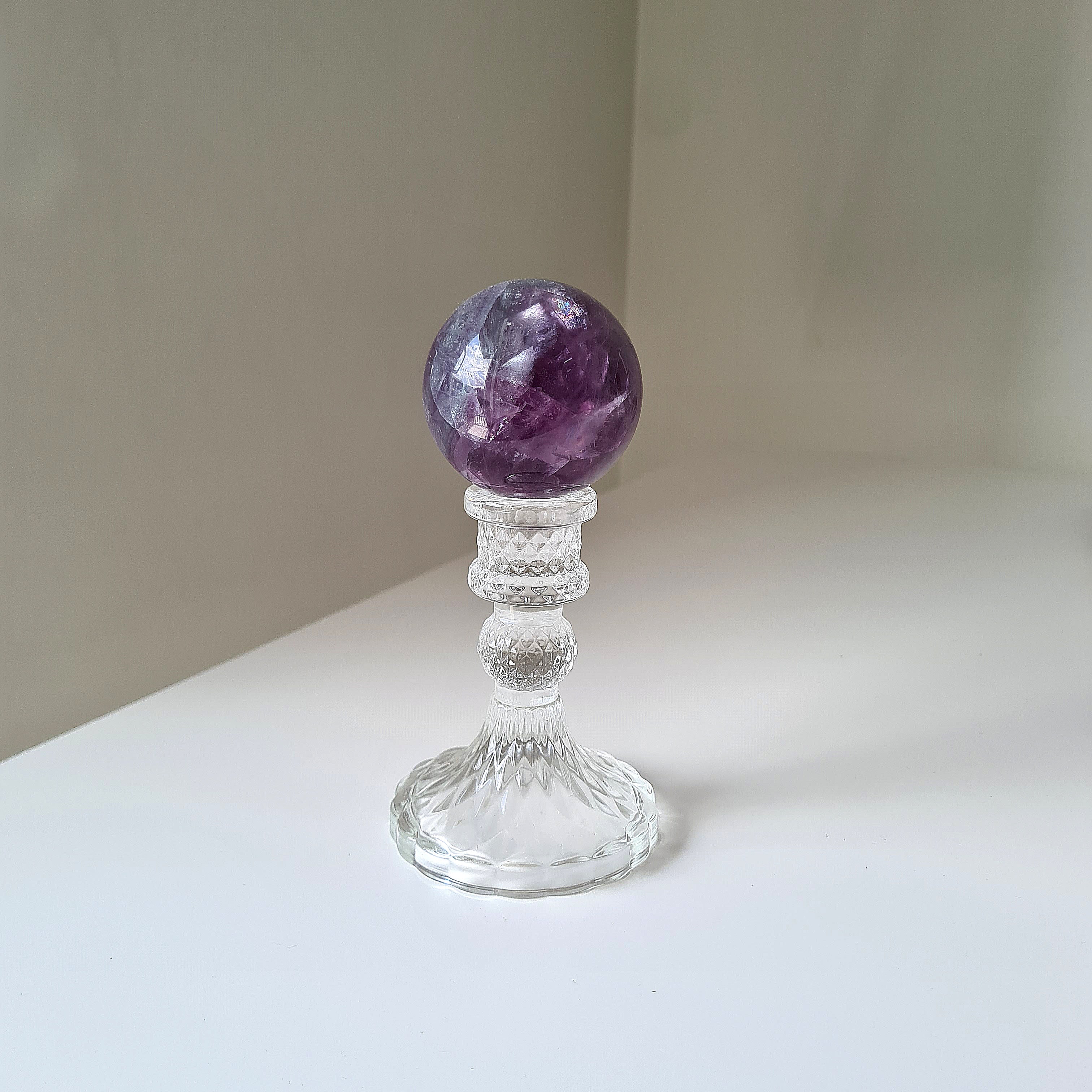 Intergalactic Fluorite with stand | e | 5.8 cm