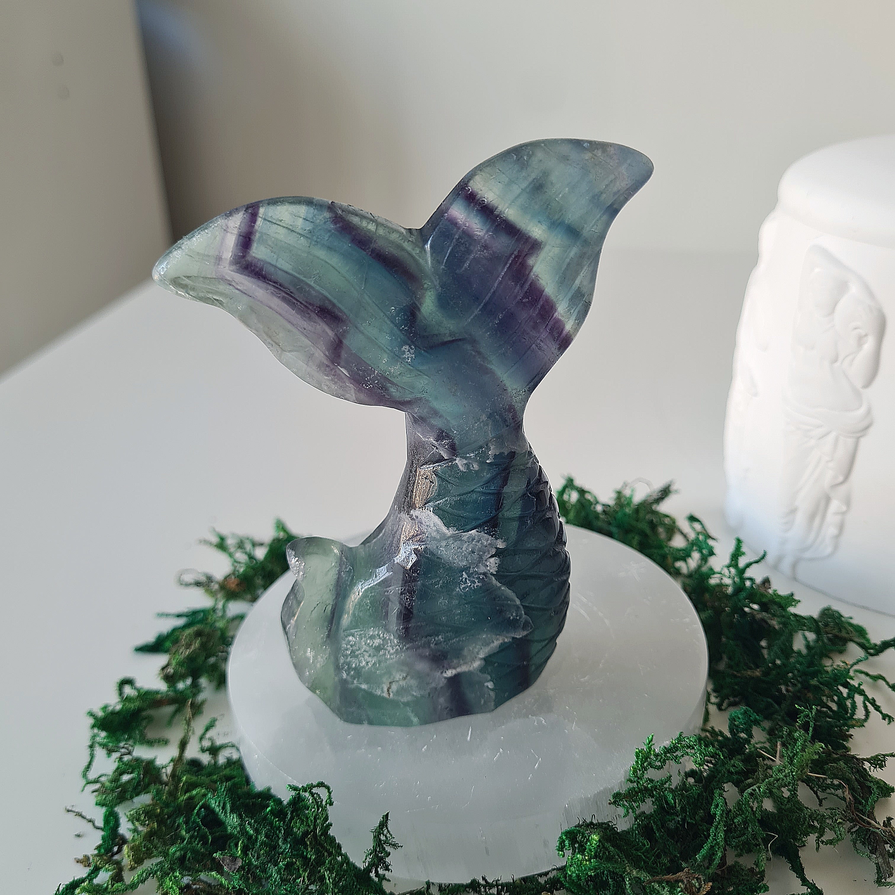 Siren & Mermaid Tail | 8 | Fluorite