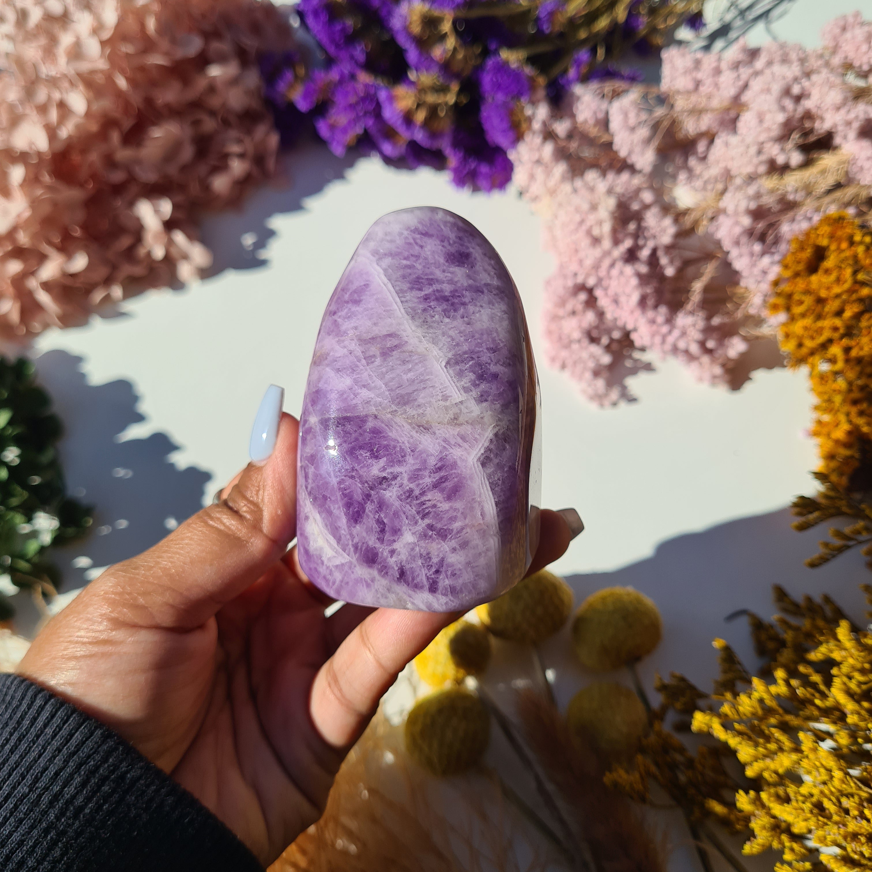 Chevron Amethyst Free Form | 234 g