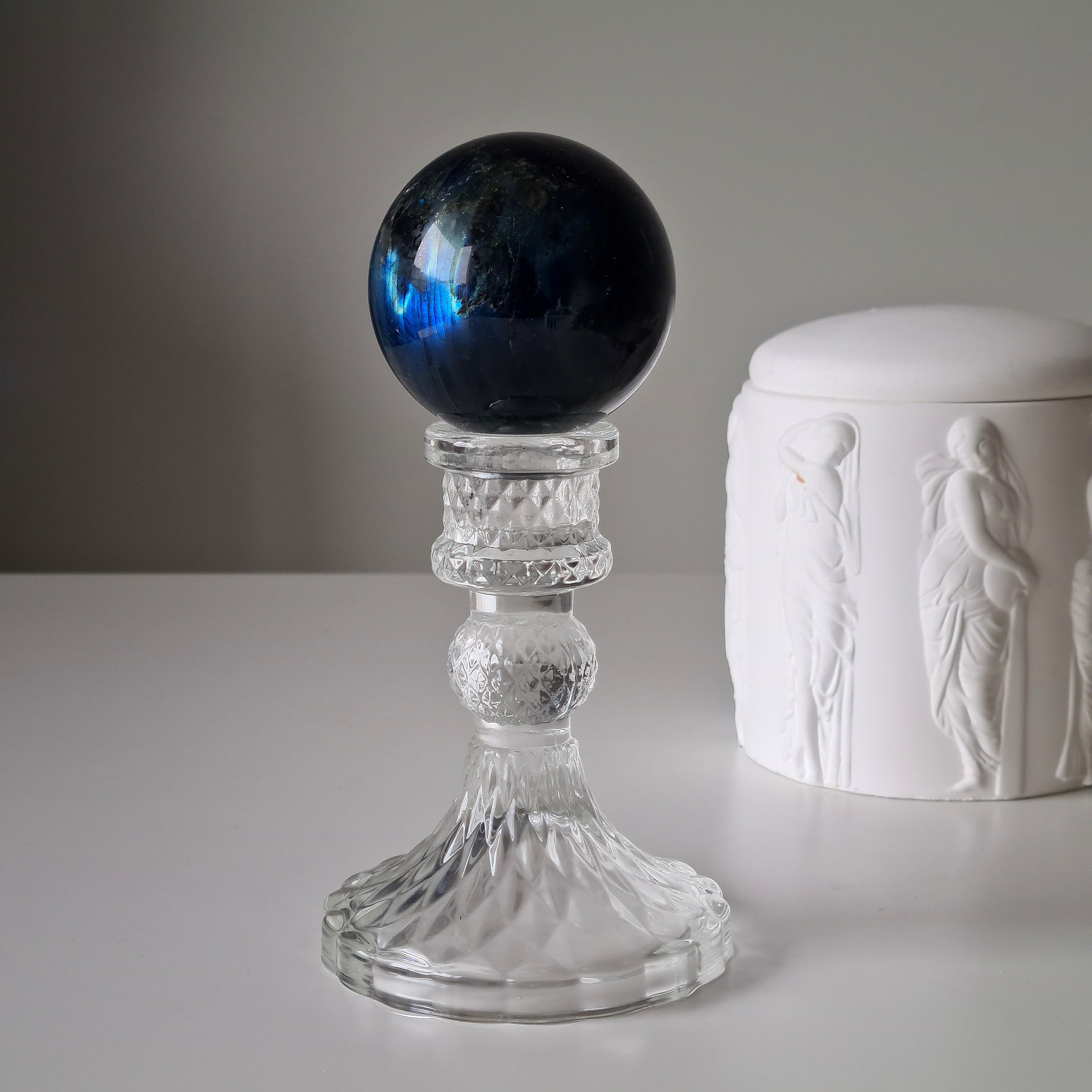 Labradorite Sphere With Stand | C