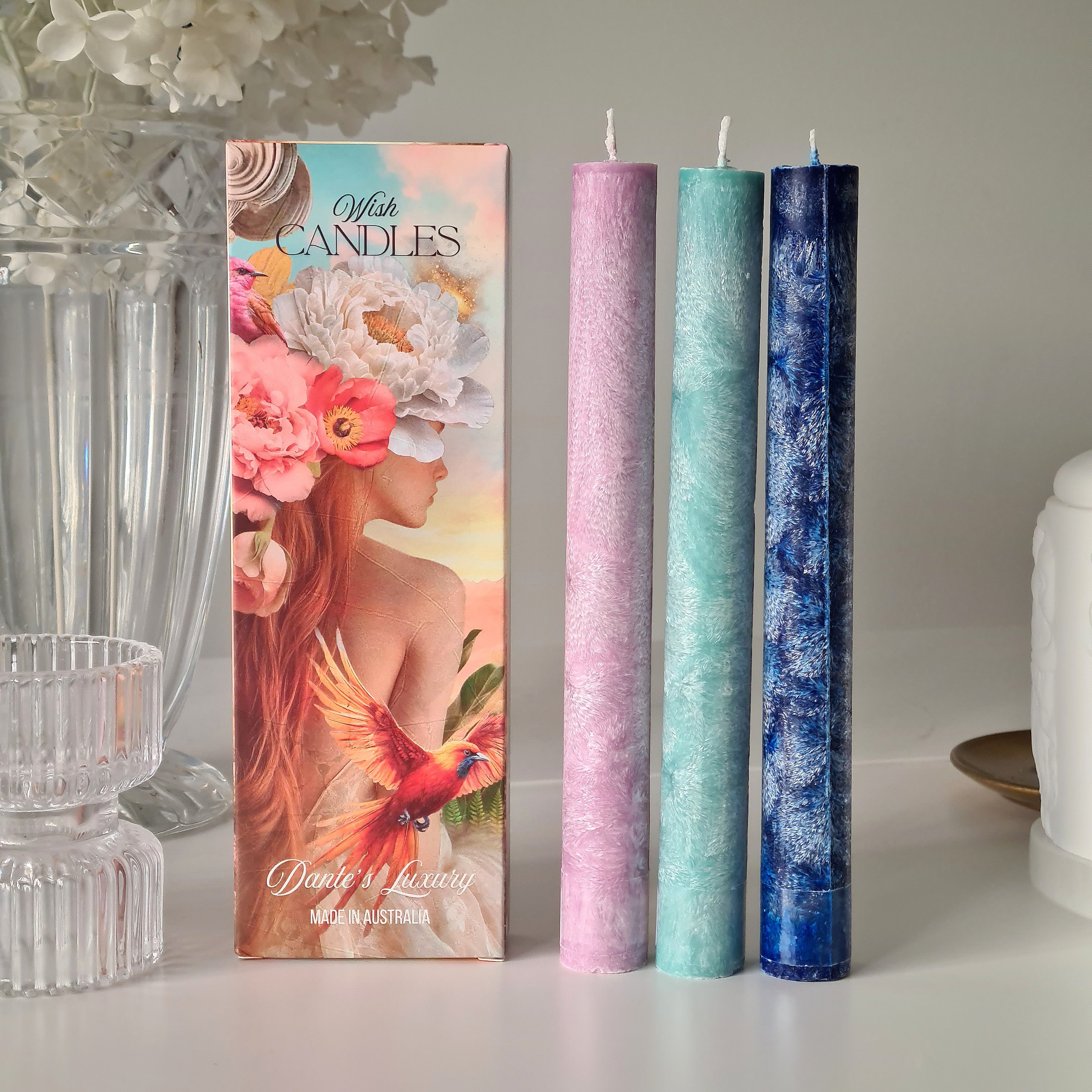 Intuition & Peace Wish Candle Set | Trio