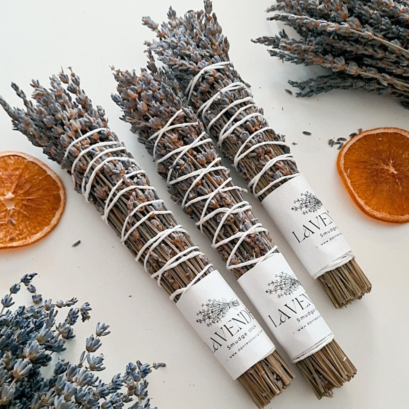 'Bad Juju Be Gone' Organic Lavender Smudge Stick | 1 Piece