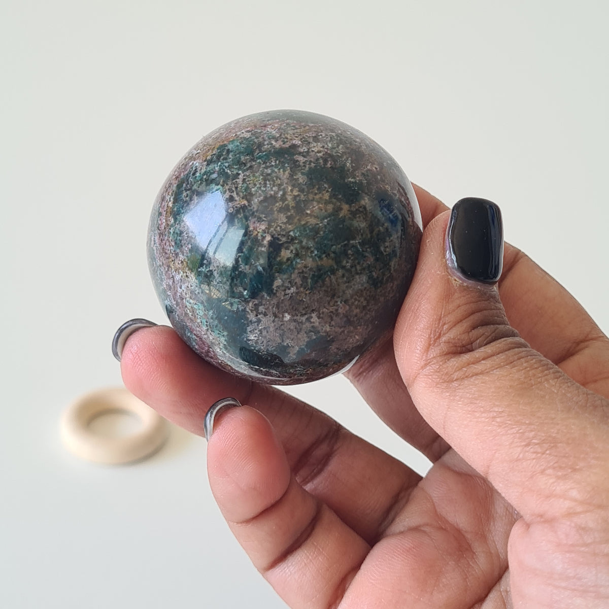 Ocean Jasper sphere | Mini