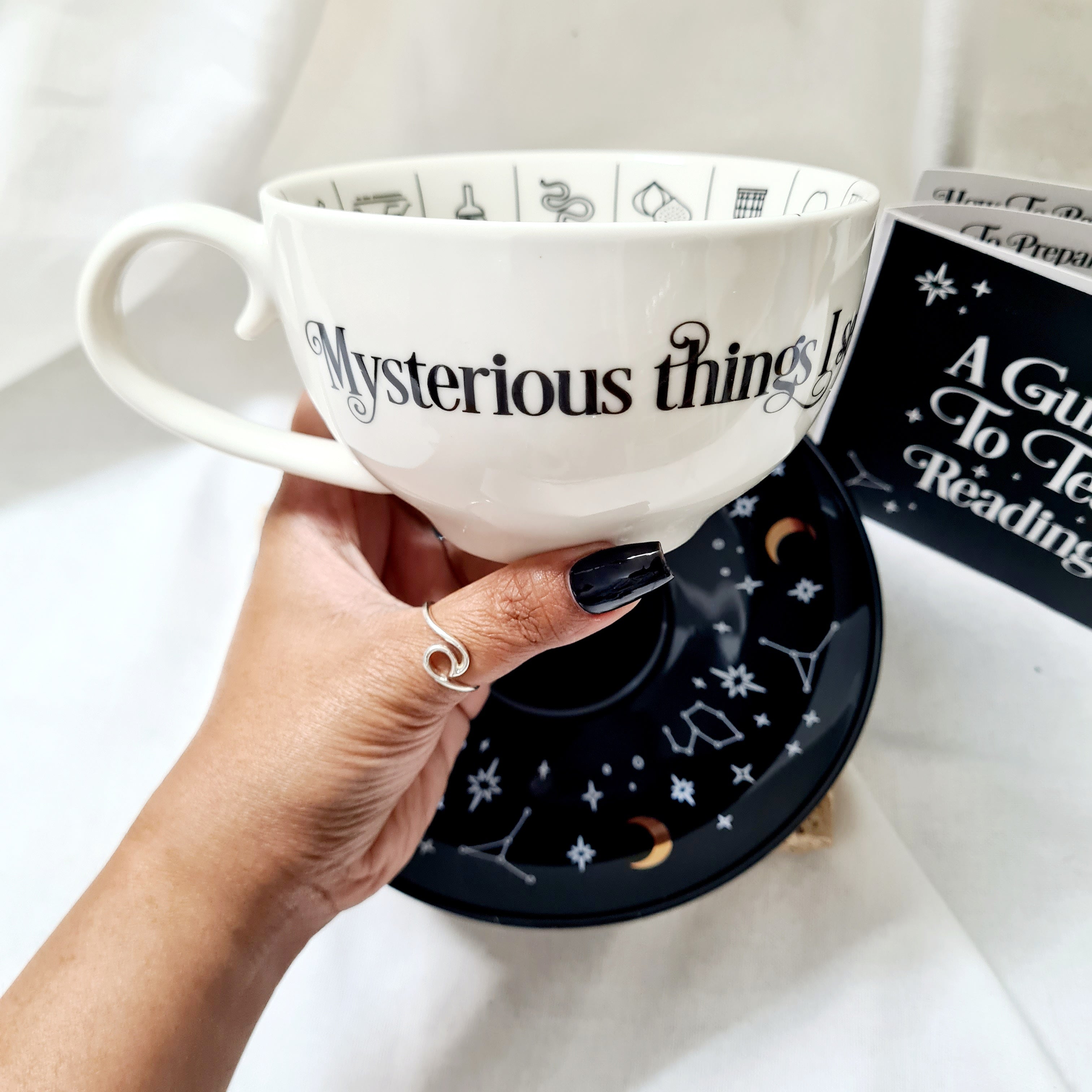 Fortune Telling Ceramic Teacup