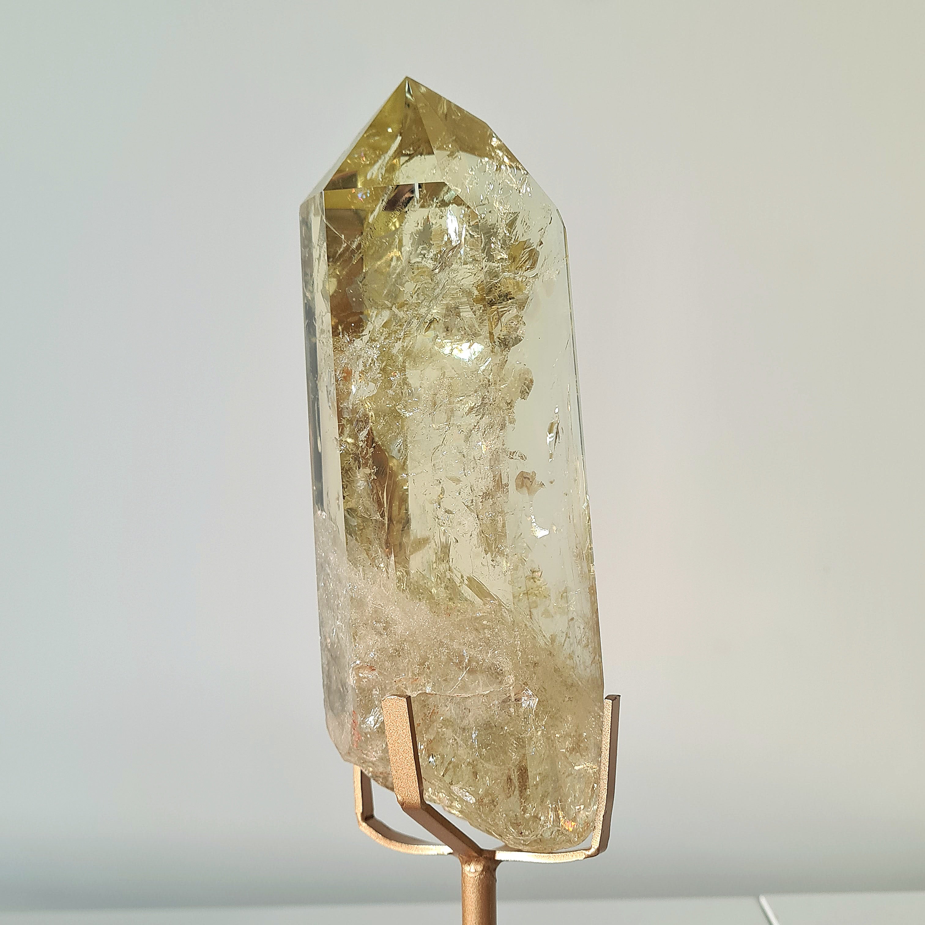 Citrine On Stand | Appx 16 cm tall