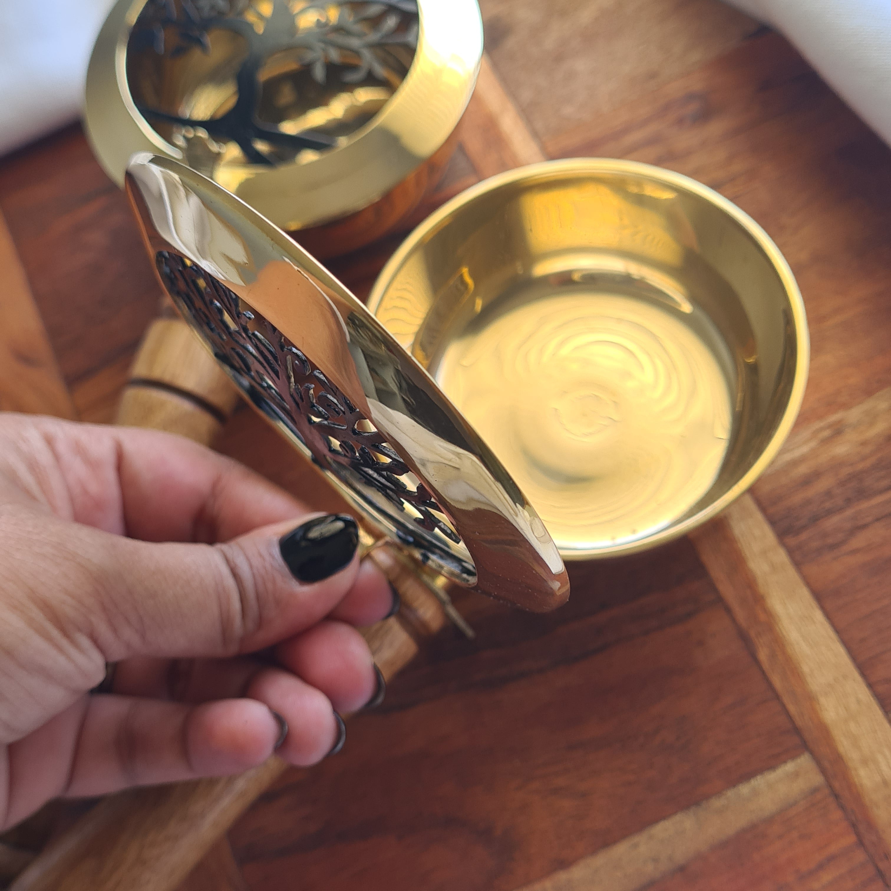 Burner with Wooden Handle | Tree Of Life