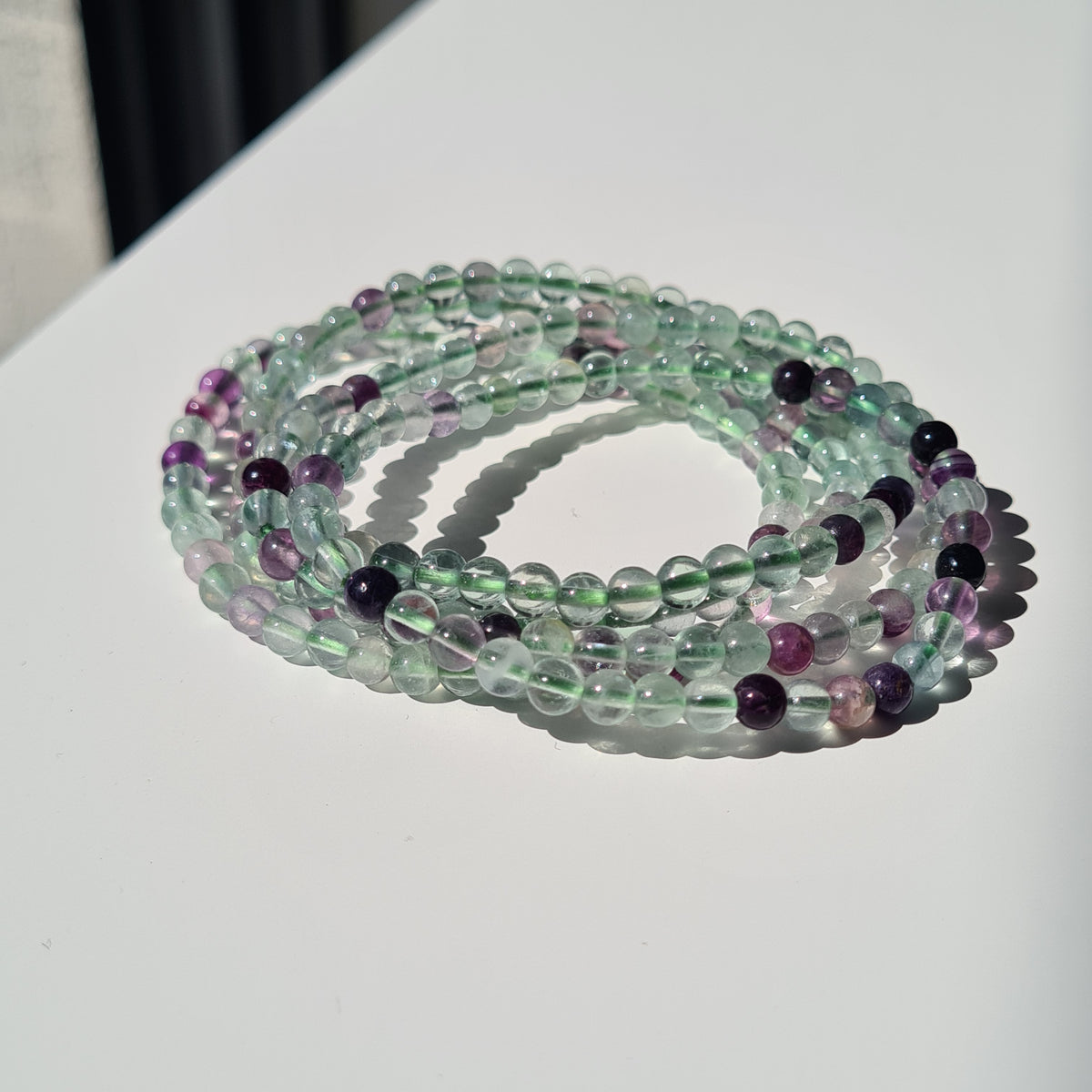 Fluorite Crystal Beaded Bracelet | 1 Piece