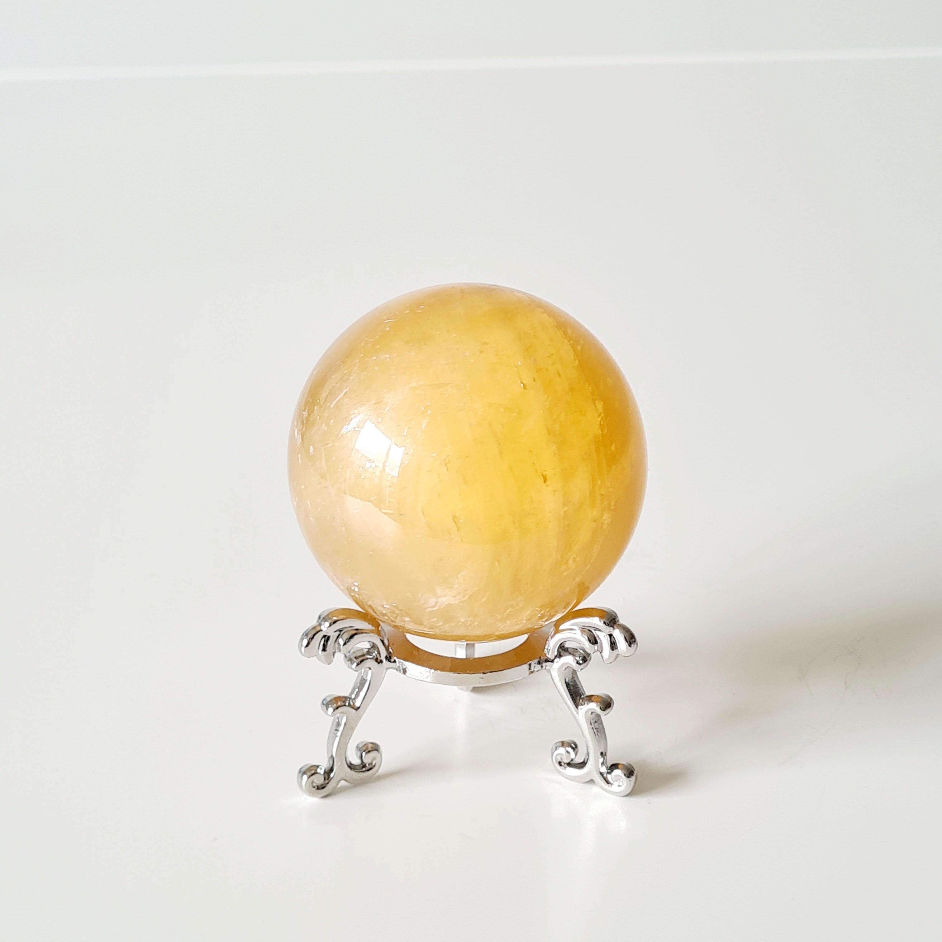 Honey Calcite Sphere | 200 g