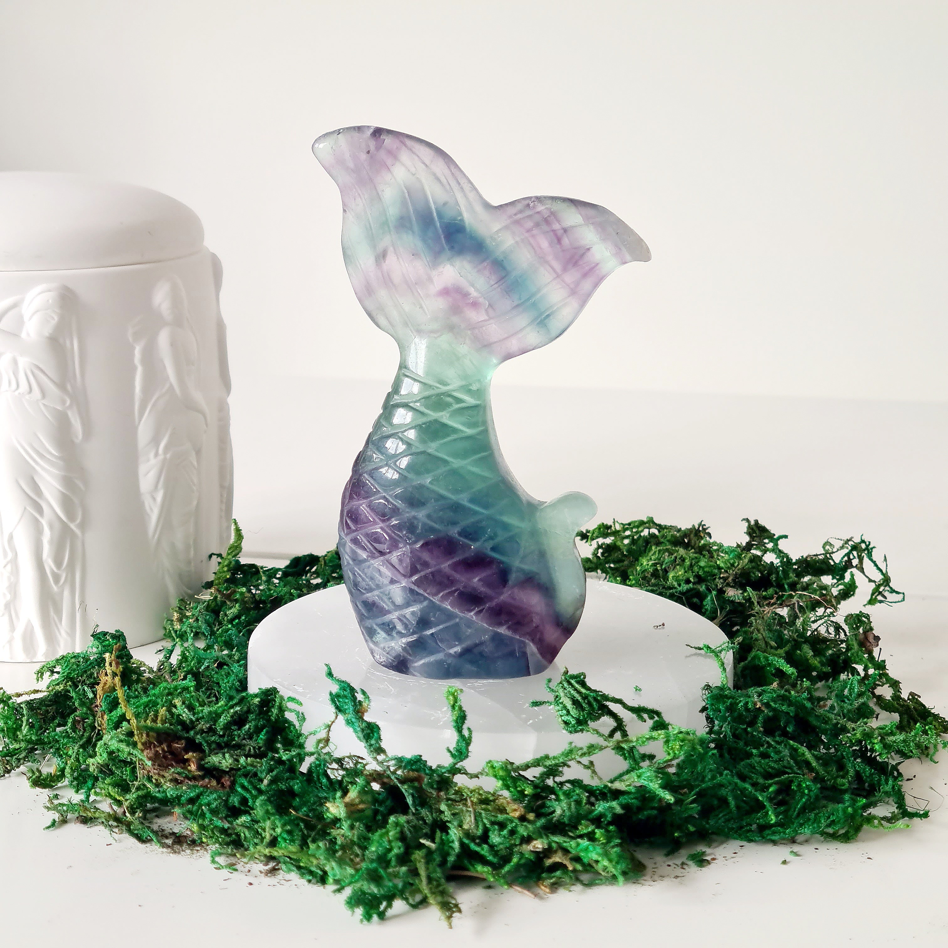 Siren & Mermaid Tail | F | Fluorite