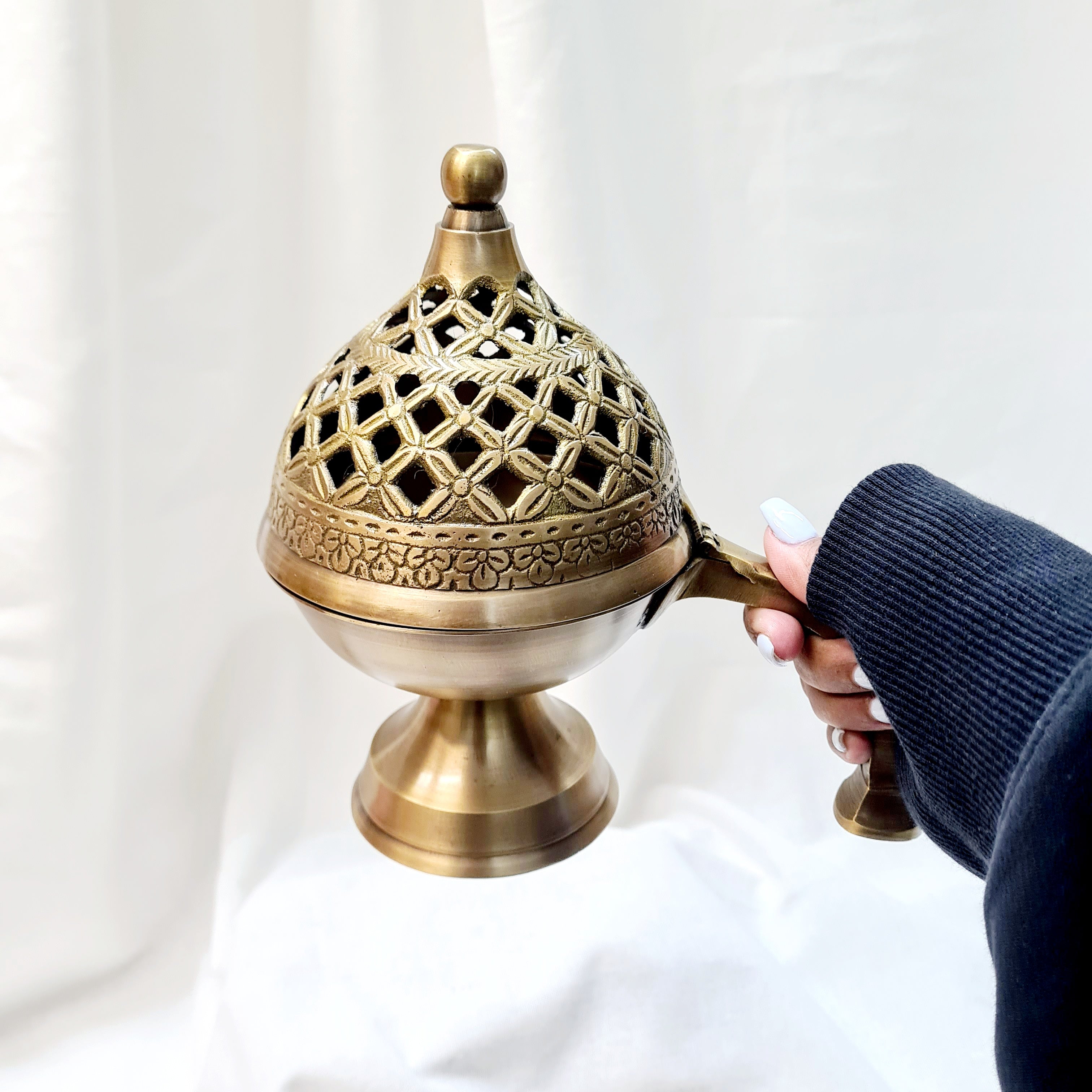 Brass Incense Burner | Large